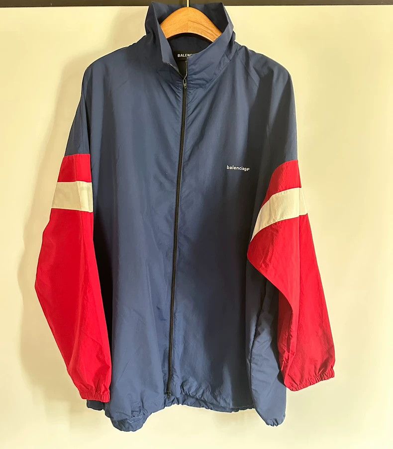 Balenciaga Balenciaga size 37 Blue and red windbreaker Size US XS / EU 42 / 0 - 1 Thumbnail