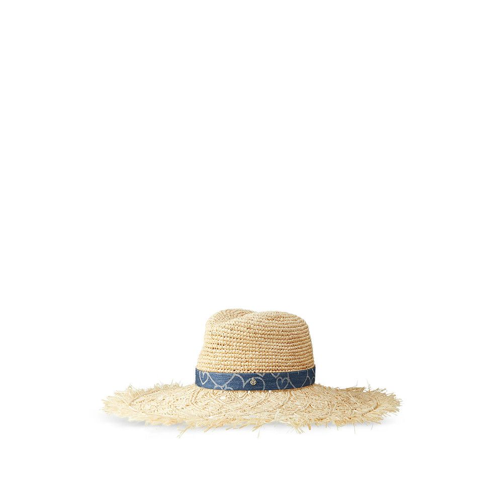 Maison Michel Maison Michel NEUTRALS Hats Size ONE SIZE - 1 Thumbnail