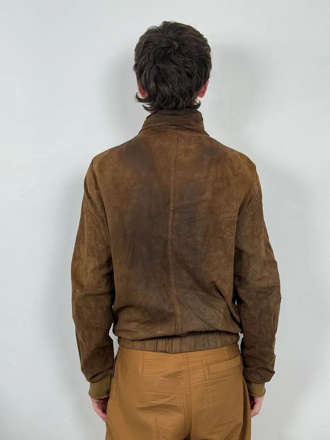Giorgio Brato 2000s Giorgio Brato Brown Suede Leather Zip-up Jacket Size US M / EU 48-50 / 2 - 3 Thumbnail