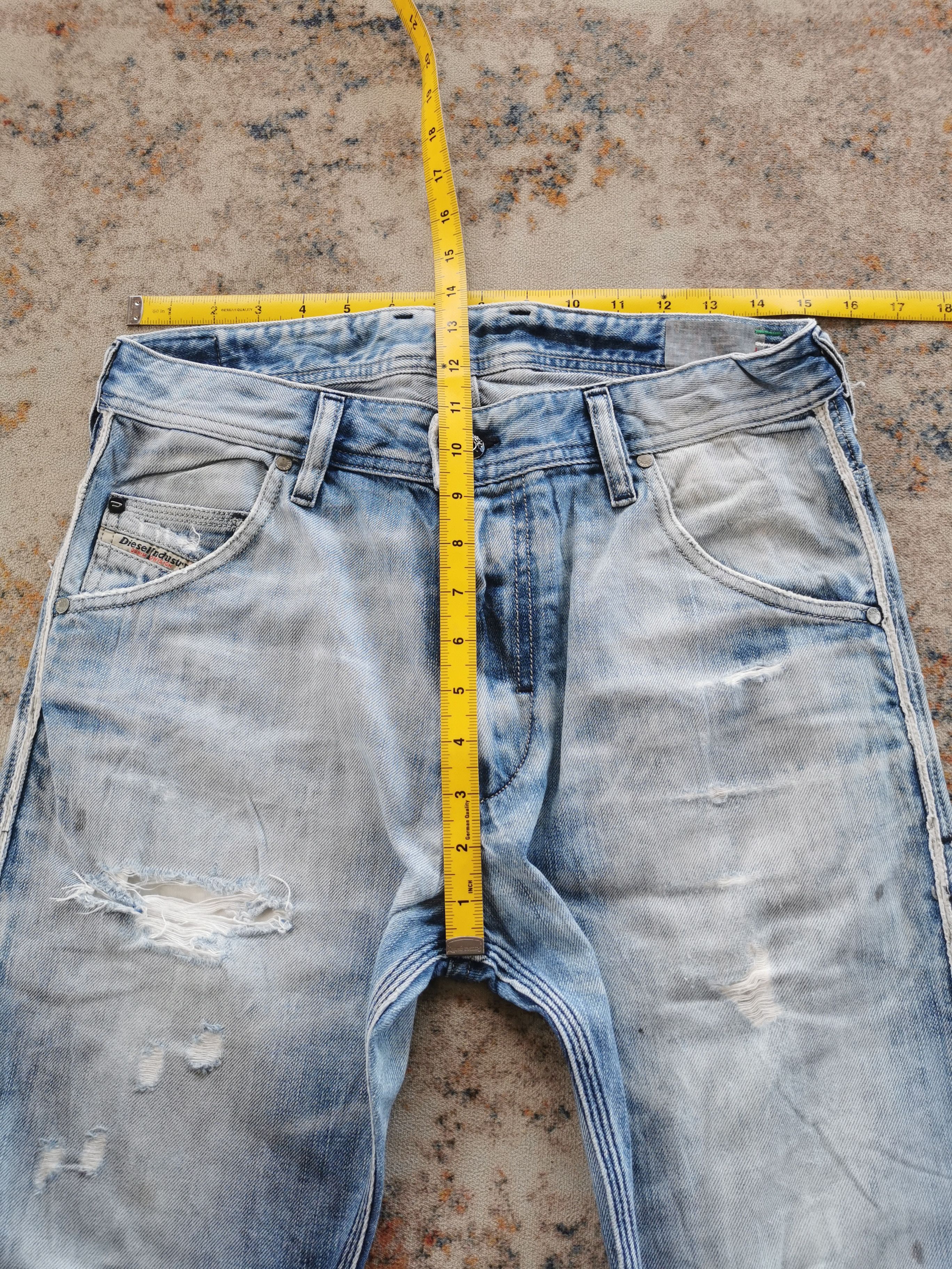 Diesel Diesel Blue Eyecons 2012/2 Edition Slim Straight- Y154 Size US 30 / EU 46 - 2 Thumbnail