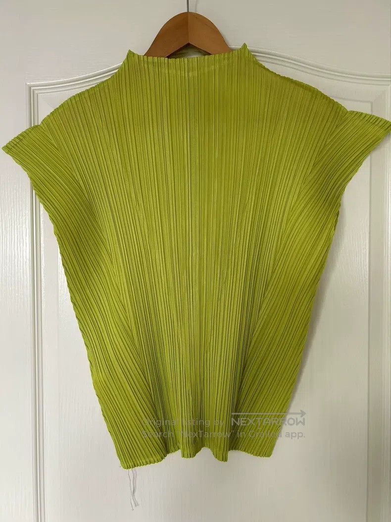 Issey Miyake Issey Miyake Fruit Green Top Size XL / US 12-14 / IT 48-50 - 2 Thumbnail