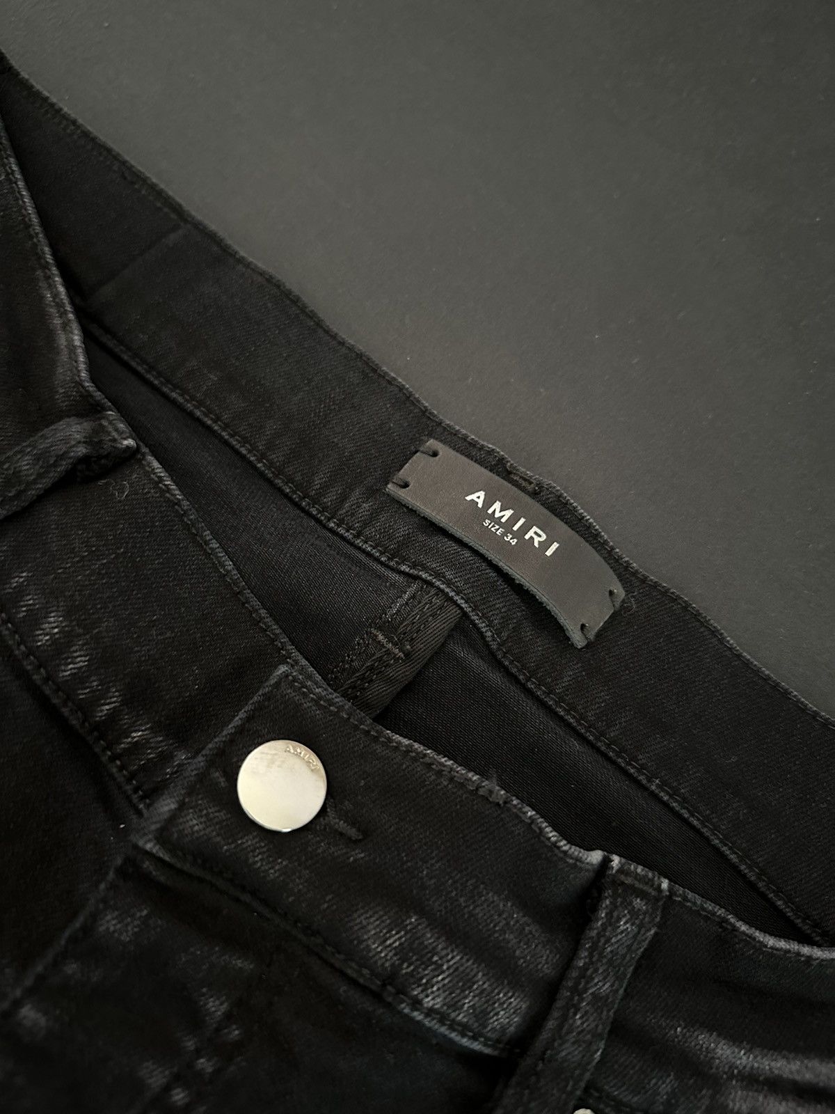 Amiri Amiri Paint Artpatch Checker Denim Jeans Size US 34 / EU 50 - 4 Thumbnail