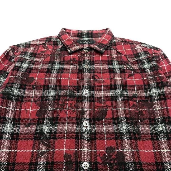 トップス Tornado mart flower wrinkled shirt emo Tornado Mart Vintage Flowered Shirt from Japan | eBay