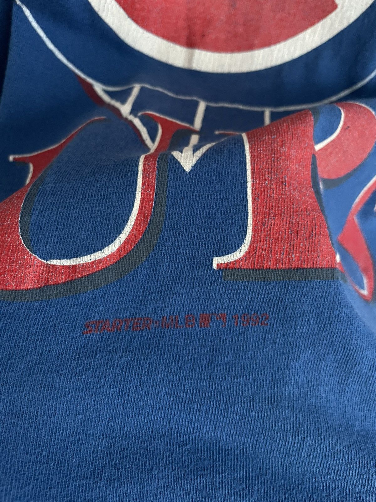 MLB Vintage 1992 Starter MLB Chicago Cubs T-Shirt RARE Size US L / EU 52-54 / 3 - 3 Thumbnail