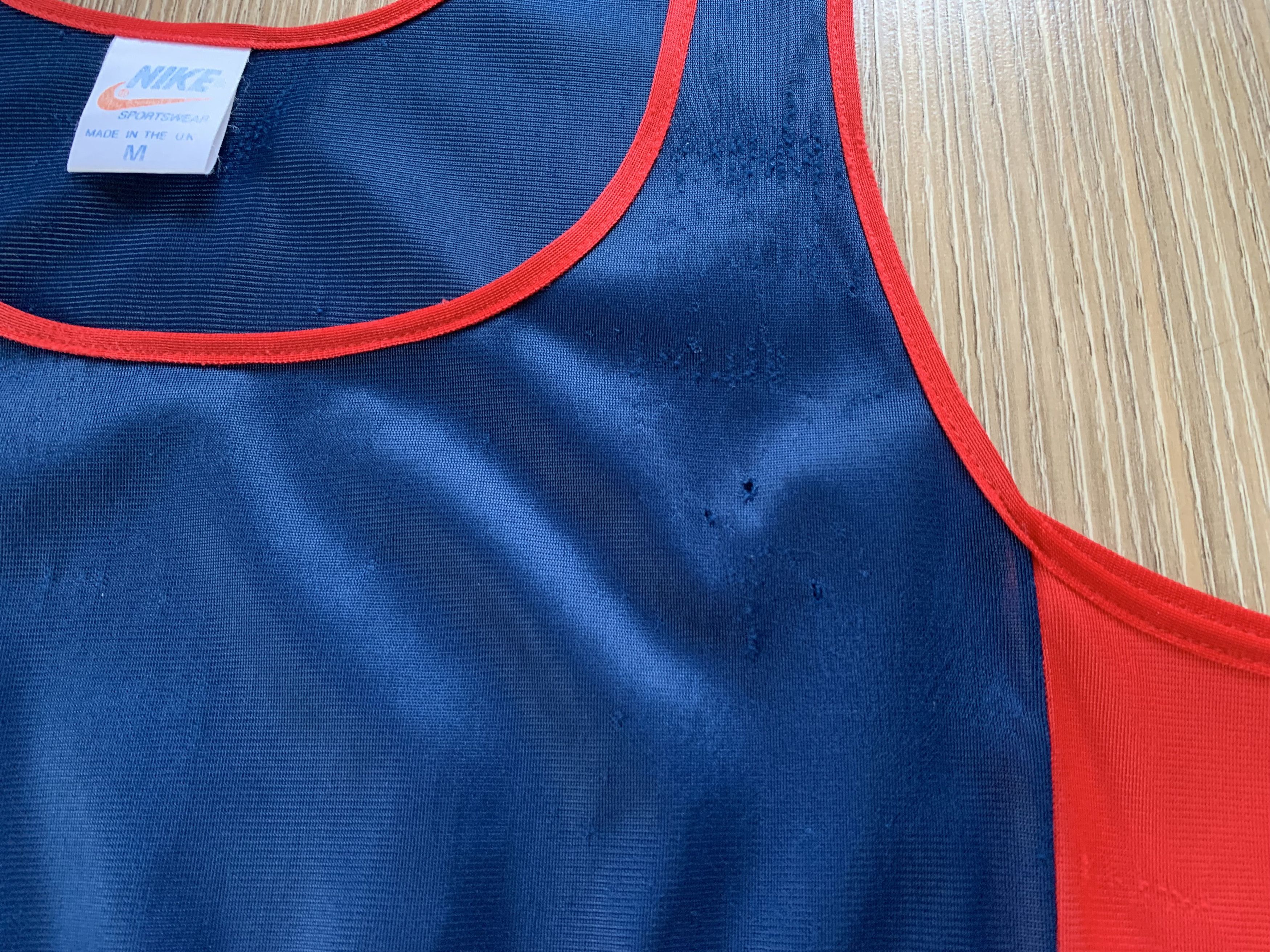 Nike × Vintage Nike Retro Vintage Sprinter Running Mesh Tank Top Sleeveless Size US M / EU 48-50 / 2 - 5 Thumbnail