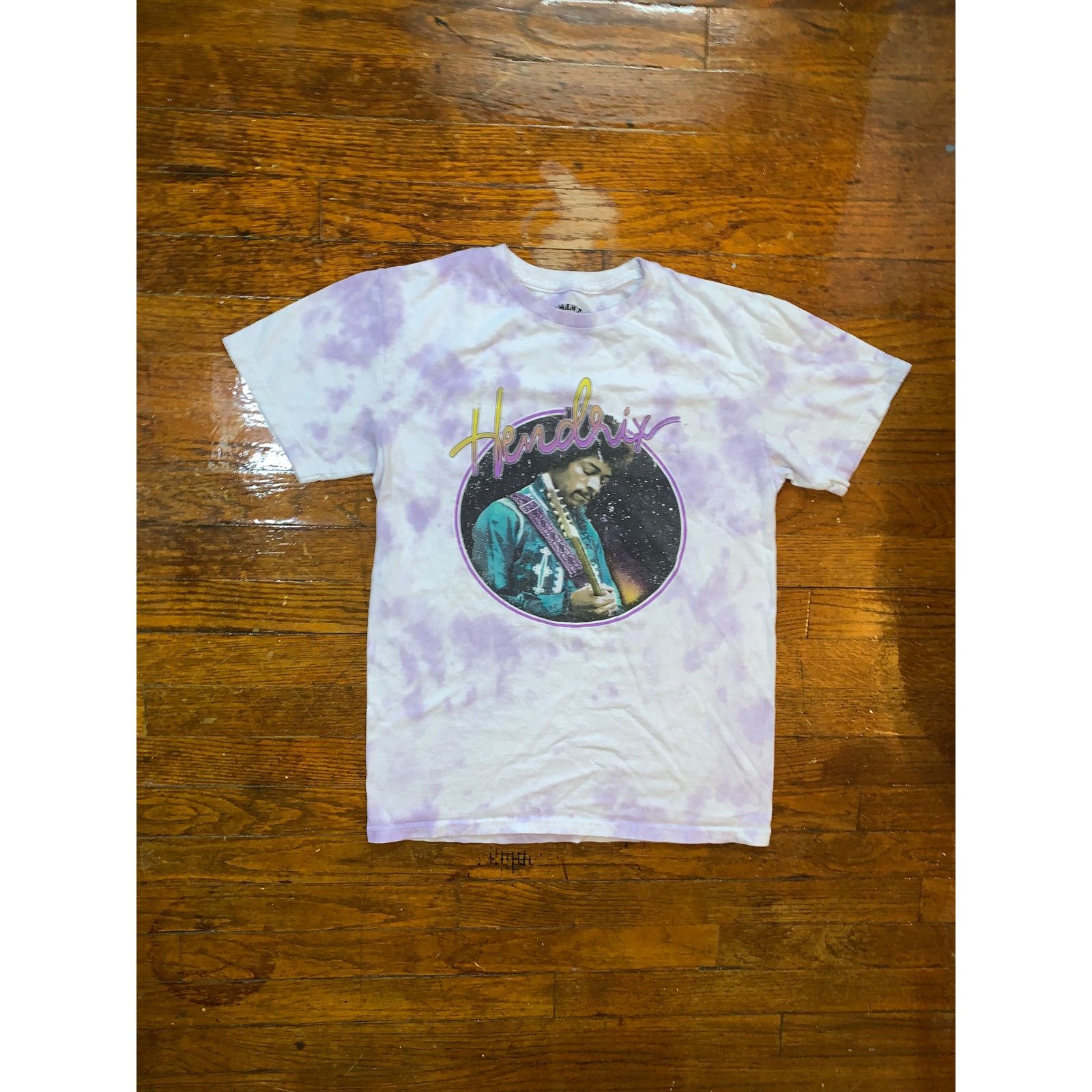 Jimi Hendrix Jimi Hendrix Tie Dye T Shirt Small Purple Graphic 2023 Size US S / EU 44-46 / 1 - 2 Thumbnail