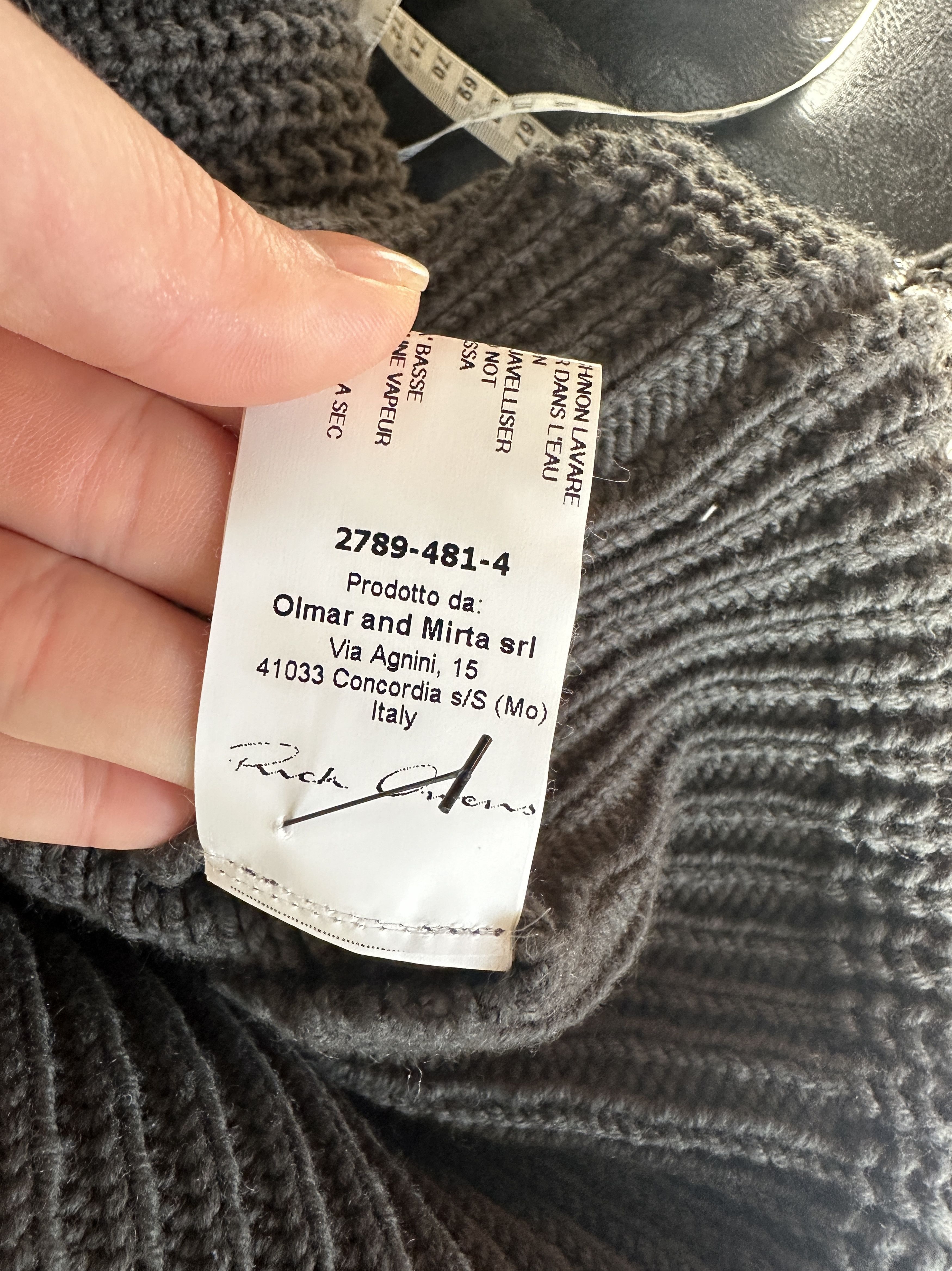 Rick Owens Rick Owens Fisherman Knit 'Moody' Turtleneck Sweater Size US S / EU 44-46 / 1 - 6 Thumbnail