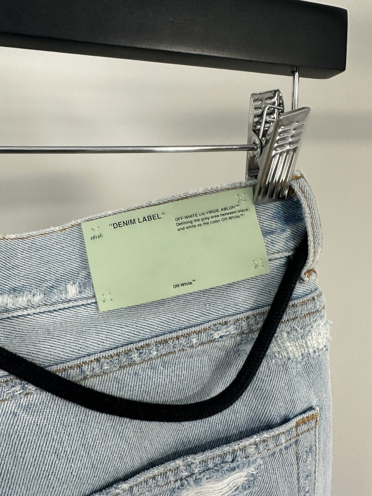 Off-White OFF-WHITE “Temperature” Denim Jeans Size US 31 - 15 Thumbnail