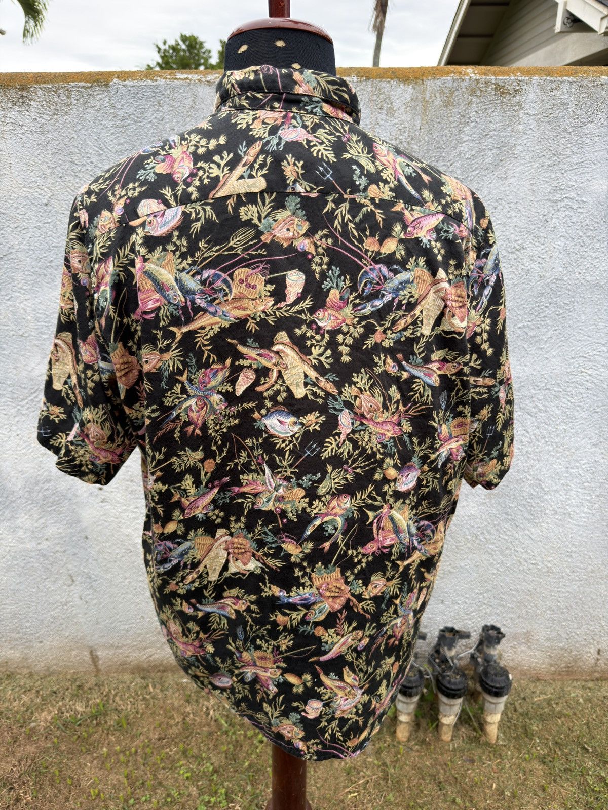 Reyn Spooner PreOwned Reyn Spooner Hawaiian Print Multicolored Men's L Size US L / EU 52-54 / 3 - 2 Thumbnail
