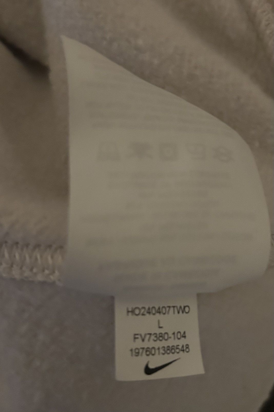Nike SB Nike SB white hoodie Size US L / EU 52-54 / 3 - 5 Thumbnail