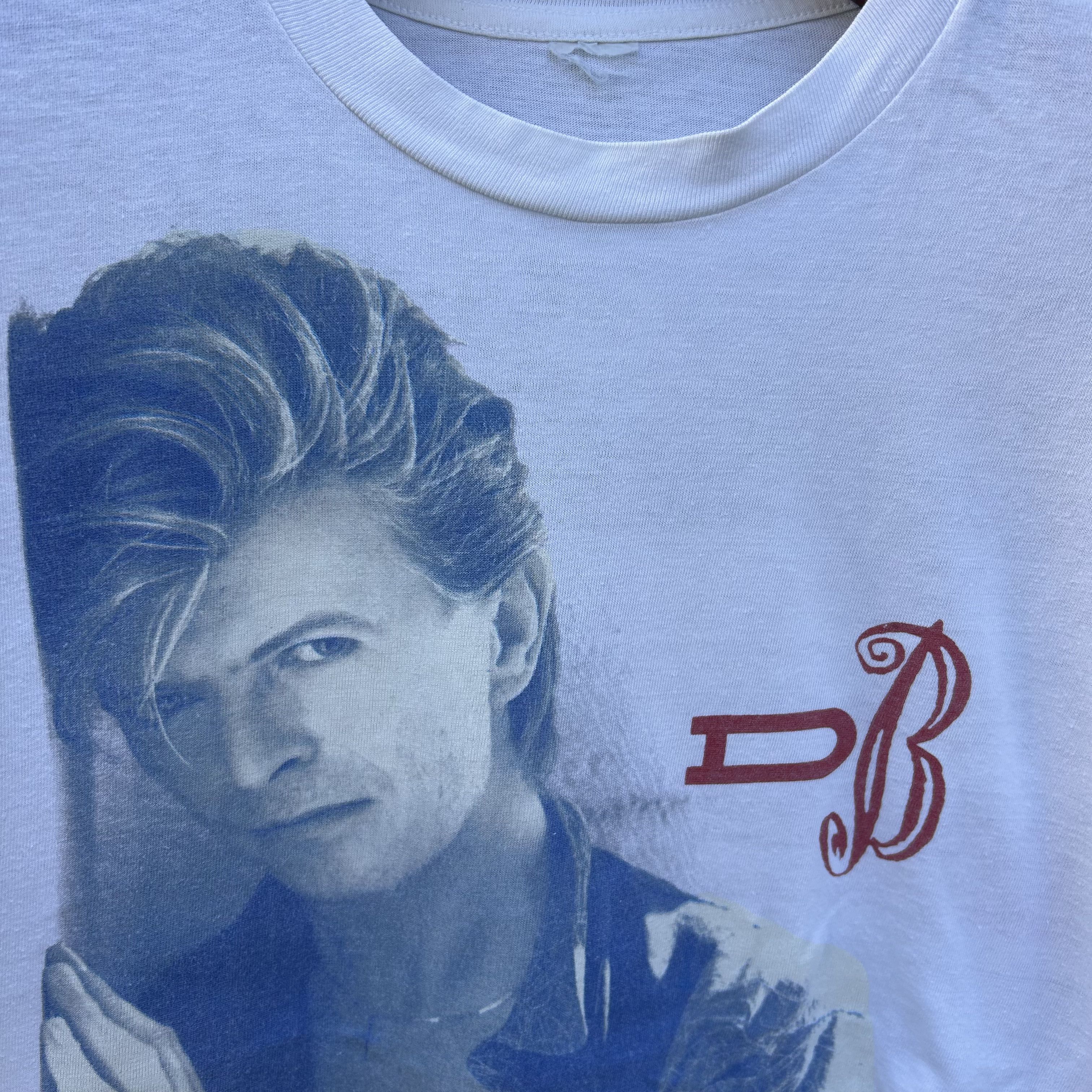 Band Tees Vintage David Bowie "The Glass Spider Tour" T-Shirt Tee 1987 Size US M / EU 48-50 / 2 - 4 Thumbnail