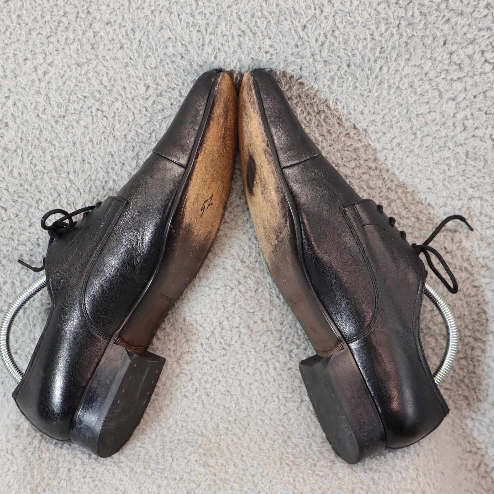 Bruno Magli Bruno Magli - Martico - Mens 9.5 M Black Leather Shoes Size US 9.5 / EU 42-43 - 7 Thumbnail