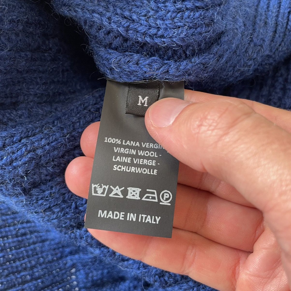 Raf Simons A/W 20 Oversized Cable Knit Sweater Size US M / EU 48-50 / 2 - 10 Thumbnail