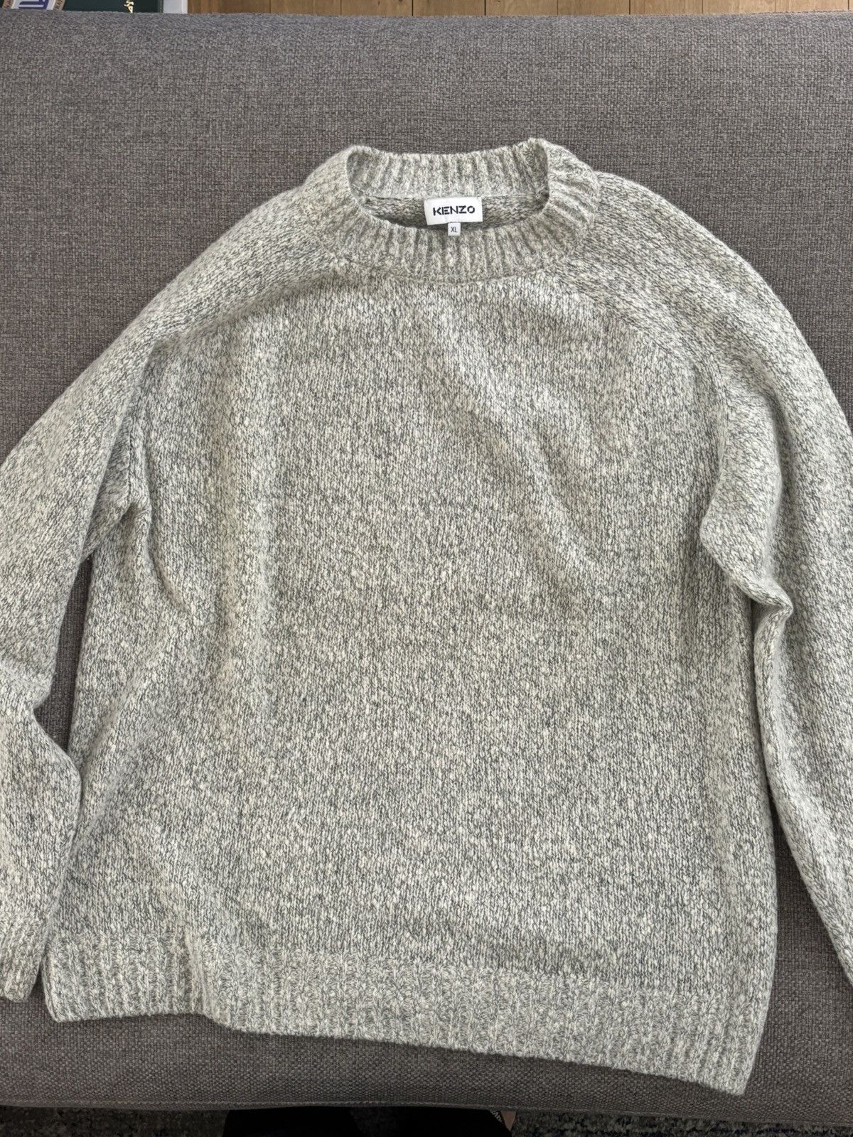 Kenzo Kenzo "K" Cashmere Blend Sweater Size US XL / EU 56 / 4 - 6 Thumbnail