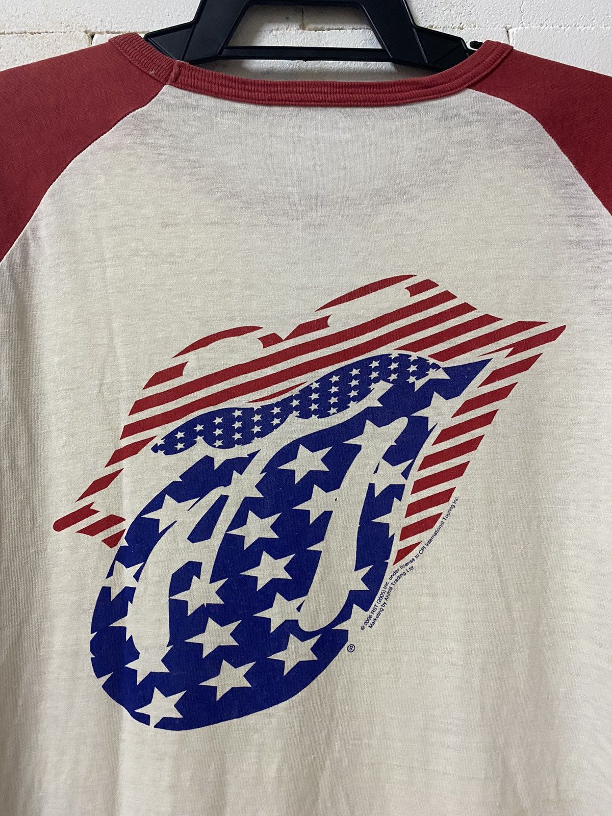 Band Tees Vintage Rolling Stone 2002-03 Raglan Shirt Size US L / EU 52-54 / 3 - 6 Thumbnail