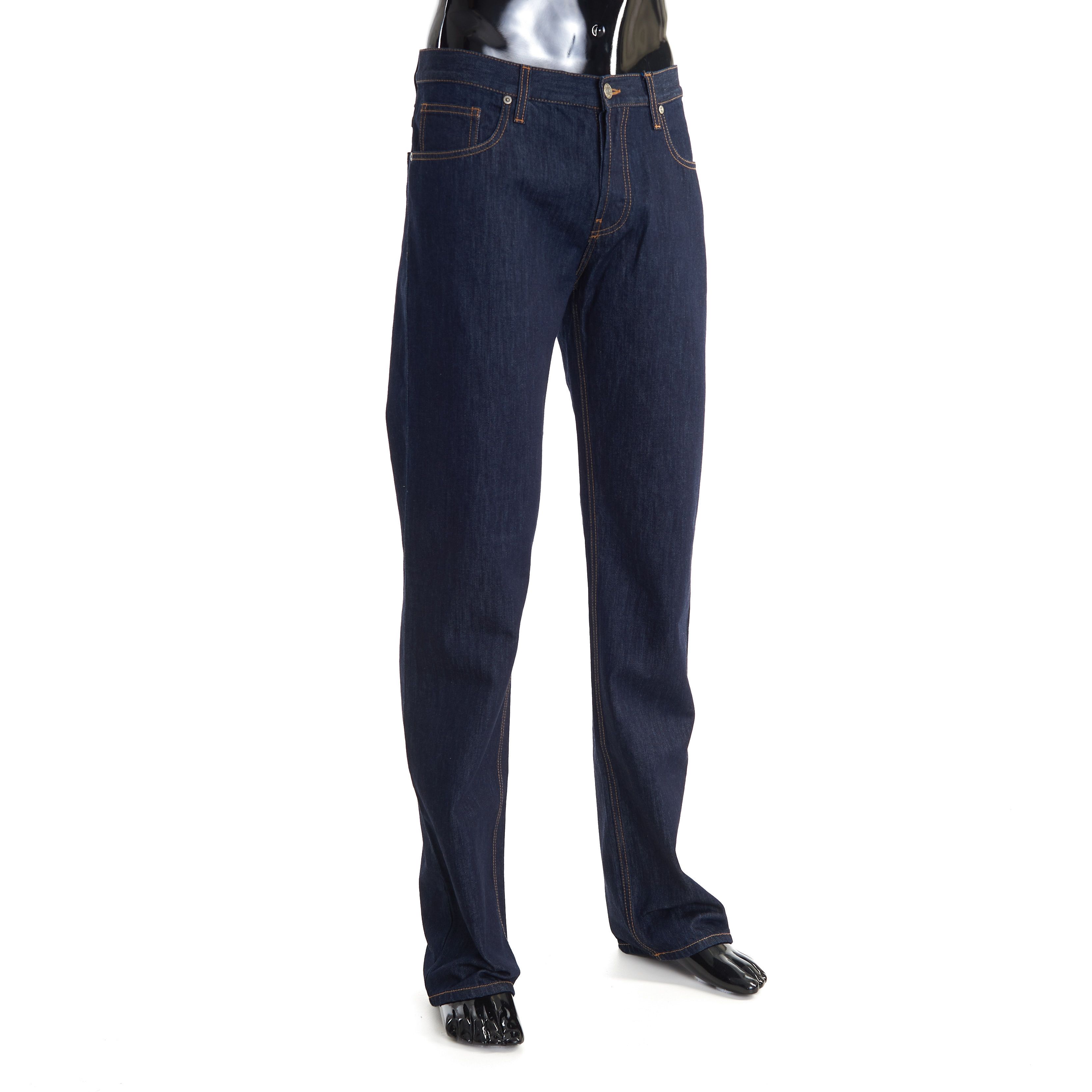 Gucci Dark Blue Regular Straight Denim Jeans Pants Size US 34 / EU 50 - 8 Thumbnail