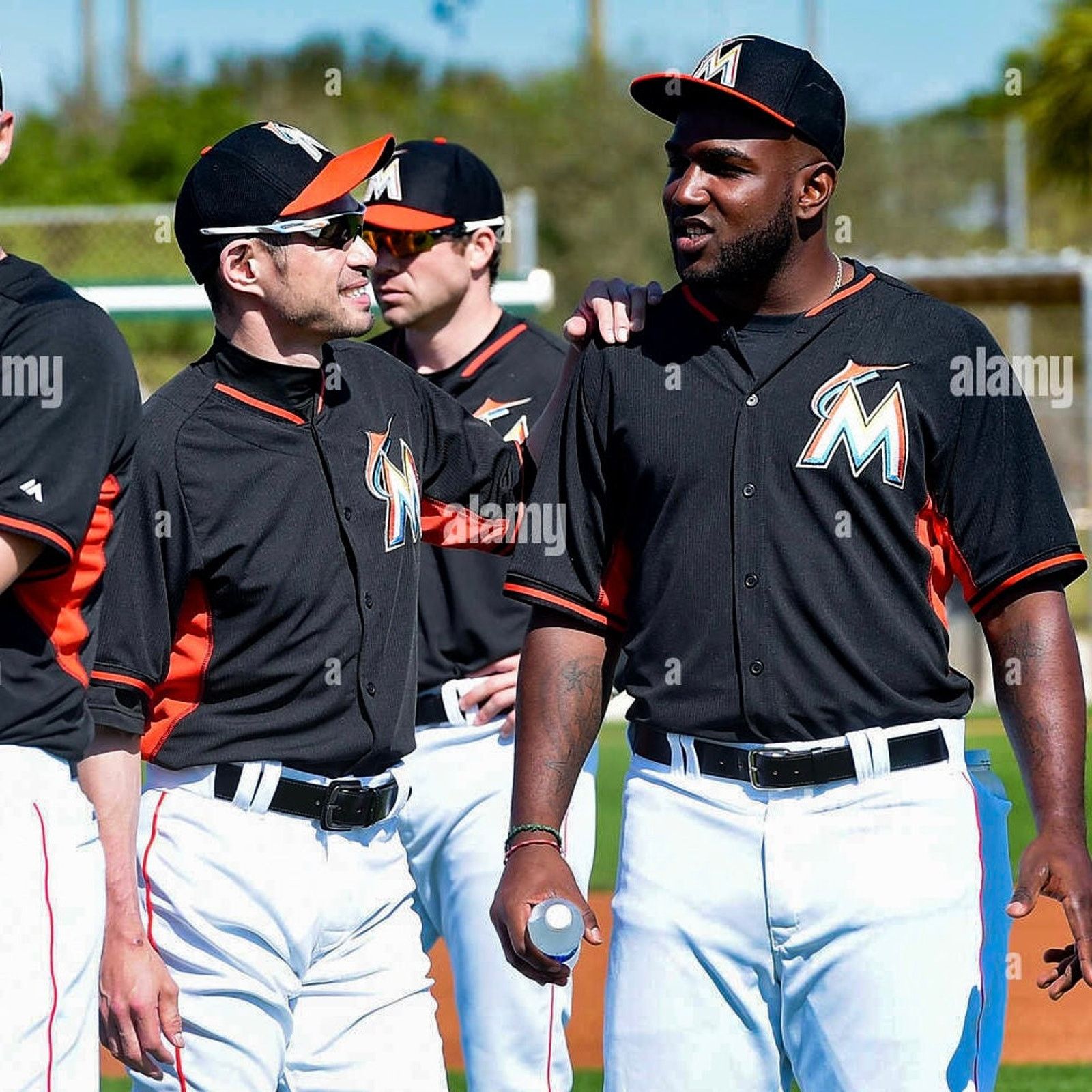 Majestic Authentic Florida Marlins 2014 Spring Training Jersey - 44 Size US M / EU 48-50 / 2 - 8 Thumbnail