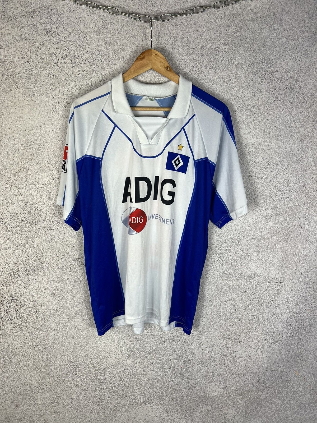 Vintage Vintage FC Hamburger #23 Van Der Vaart Soccer Jersey Size US XXL / EU 58 / 5 - 3 Thumbnail