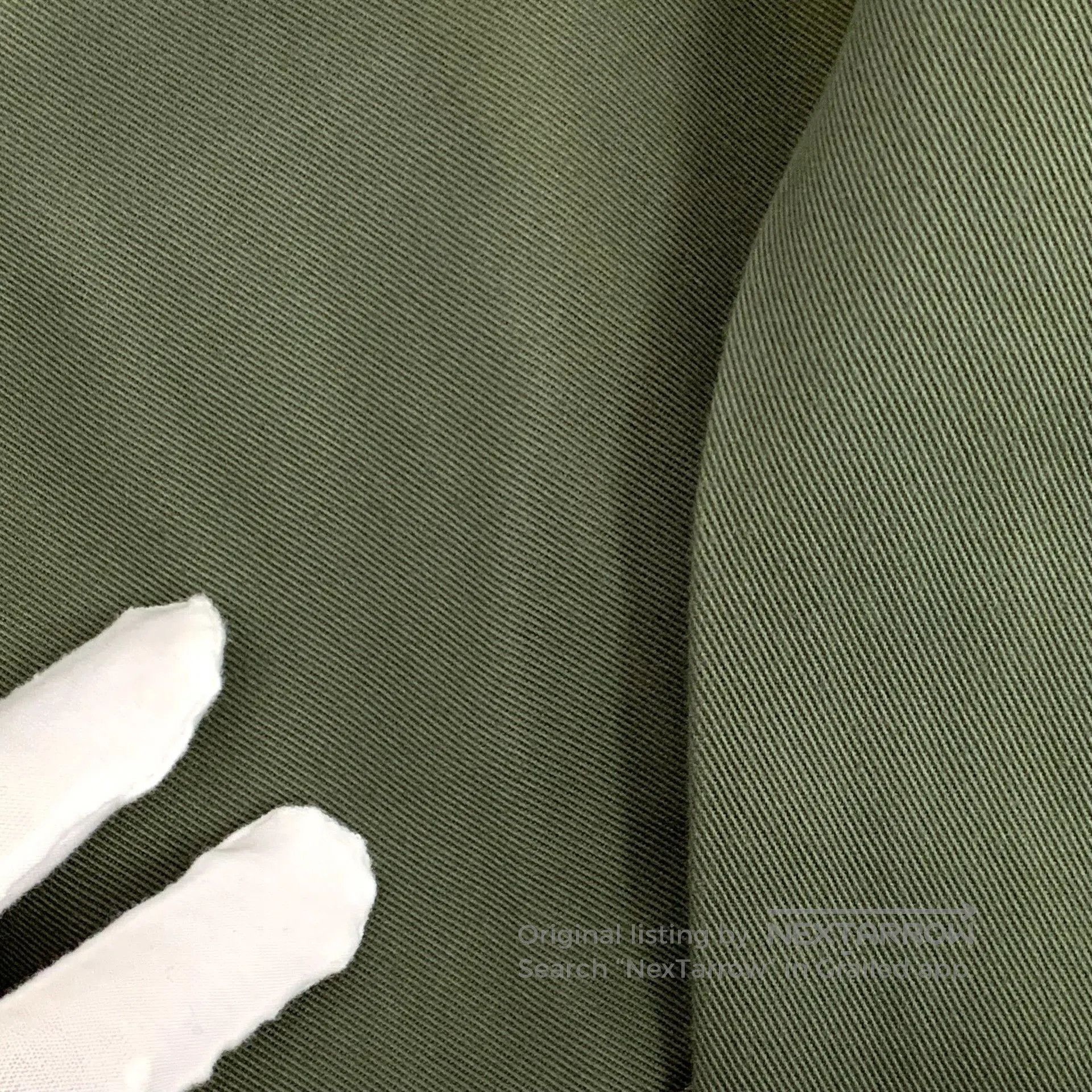 Loewe Loewe Dark Green Logo Cotton Hooded Jacket. Size XXS / US 00 / IT 34 - 9 Thumbnail