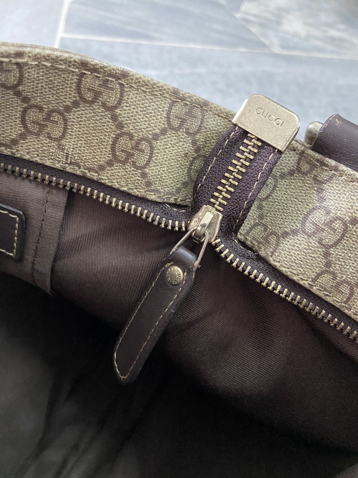 Gucci Gucci GG Supreme Canvas Crossbody Shoulder Bag Size ONE SIZE - 9 Thumbnail