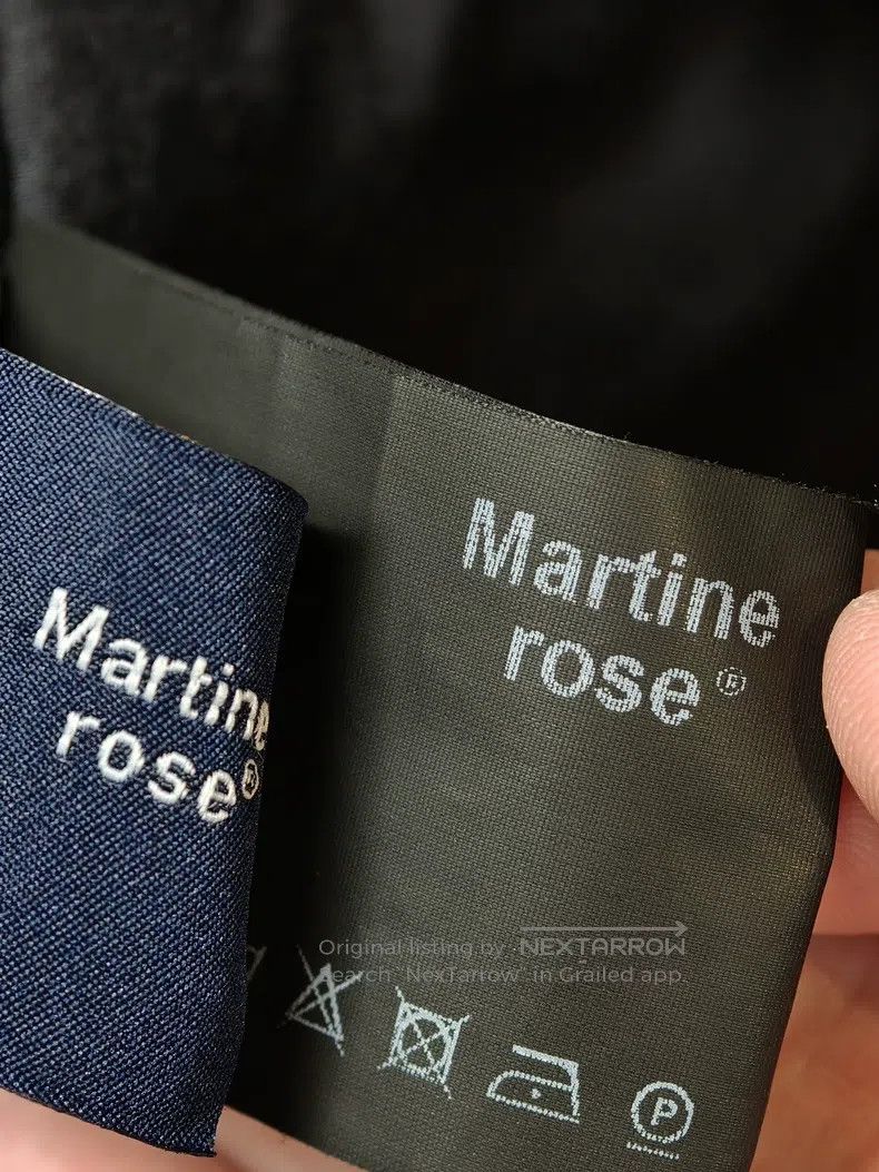 Martine Rose Martine Rose Contrasting mid-length irregular cotton trenc Size S / US 4 / IT 40 - 8 Thumbnail