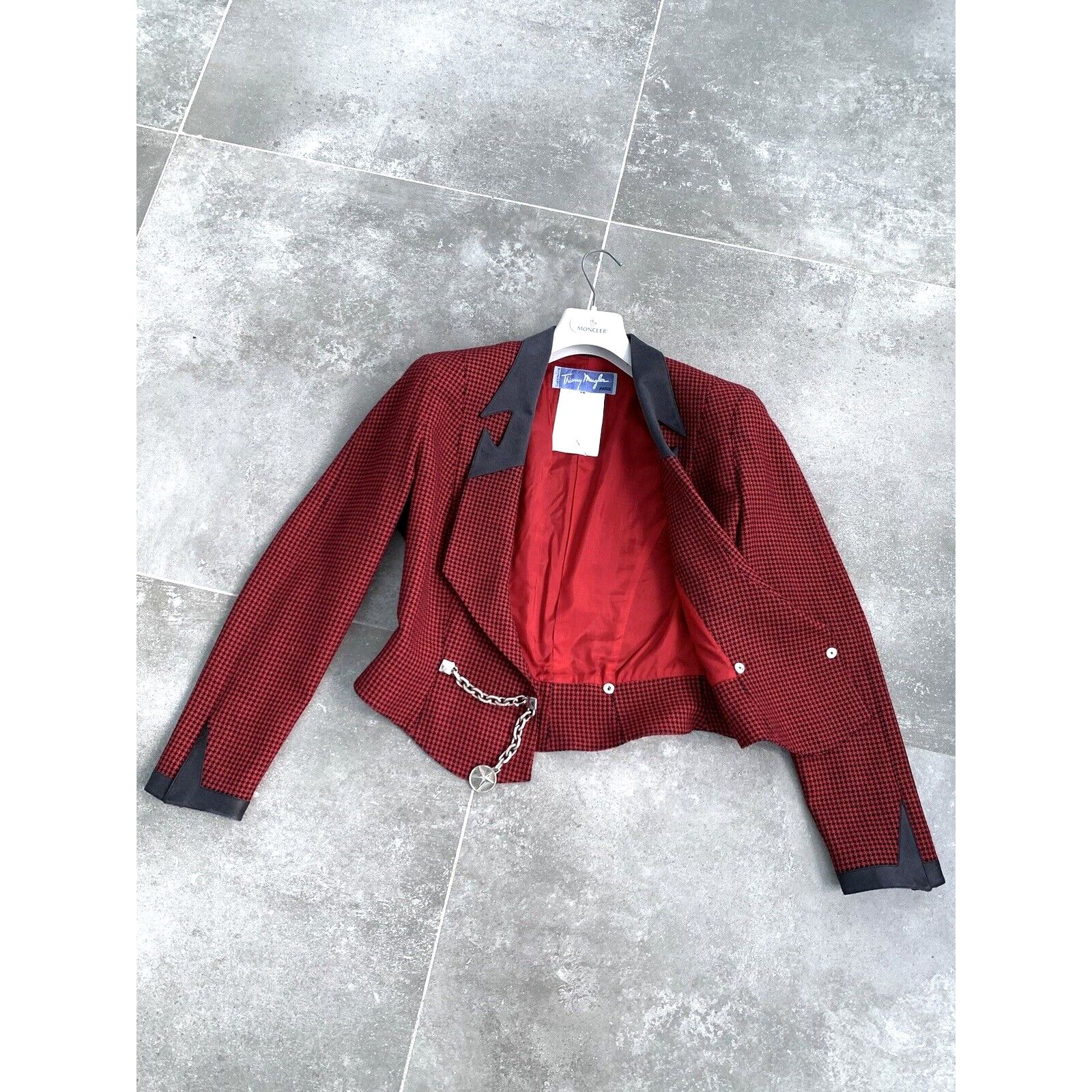 Designer × Thierry Mugler Women's THIERRY MUGLER PARIS Blazer Jacket EU 38 UK 10 S M Size M / US 6-8 / IT 42-44 - 3 Thumbnail