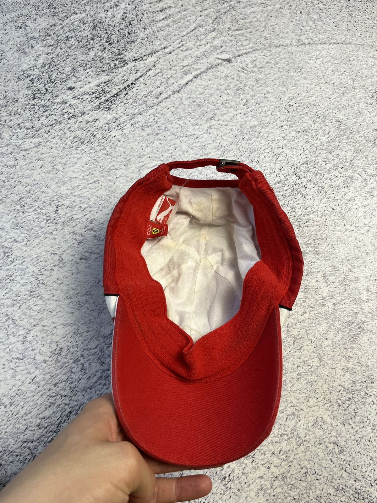 Ferrari Vintage Puma Scuderia Ferrari Santander Cap Y2K Size ONE SIZE - 9 Thumbnail