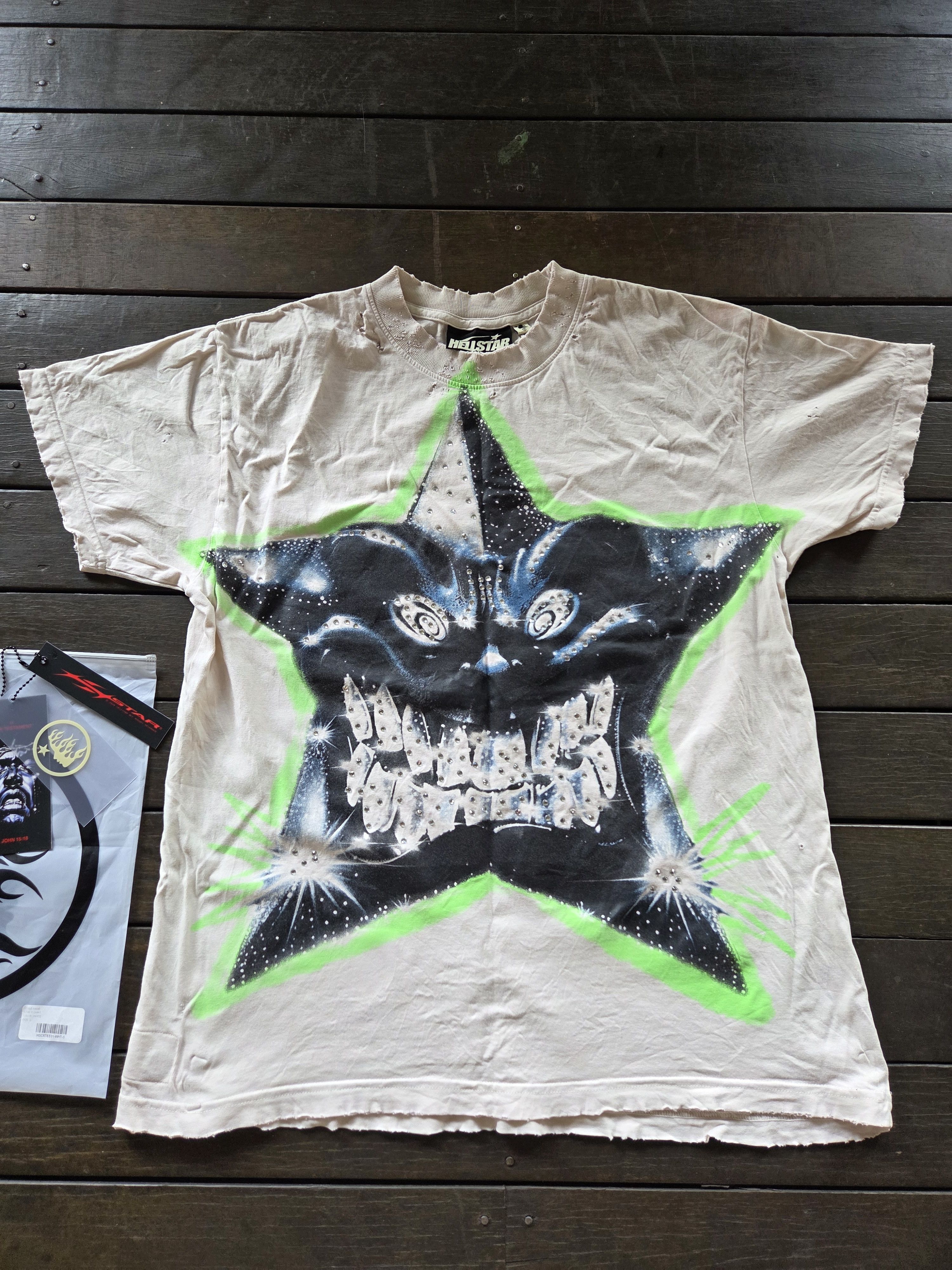 HELLSTAR Hellstar Star t-shirt size small Size US S / EU 44-46 / 1 - 1 Thumbnail