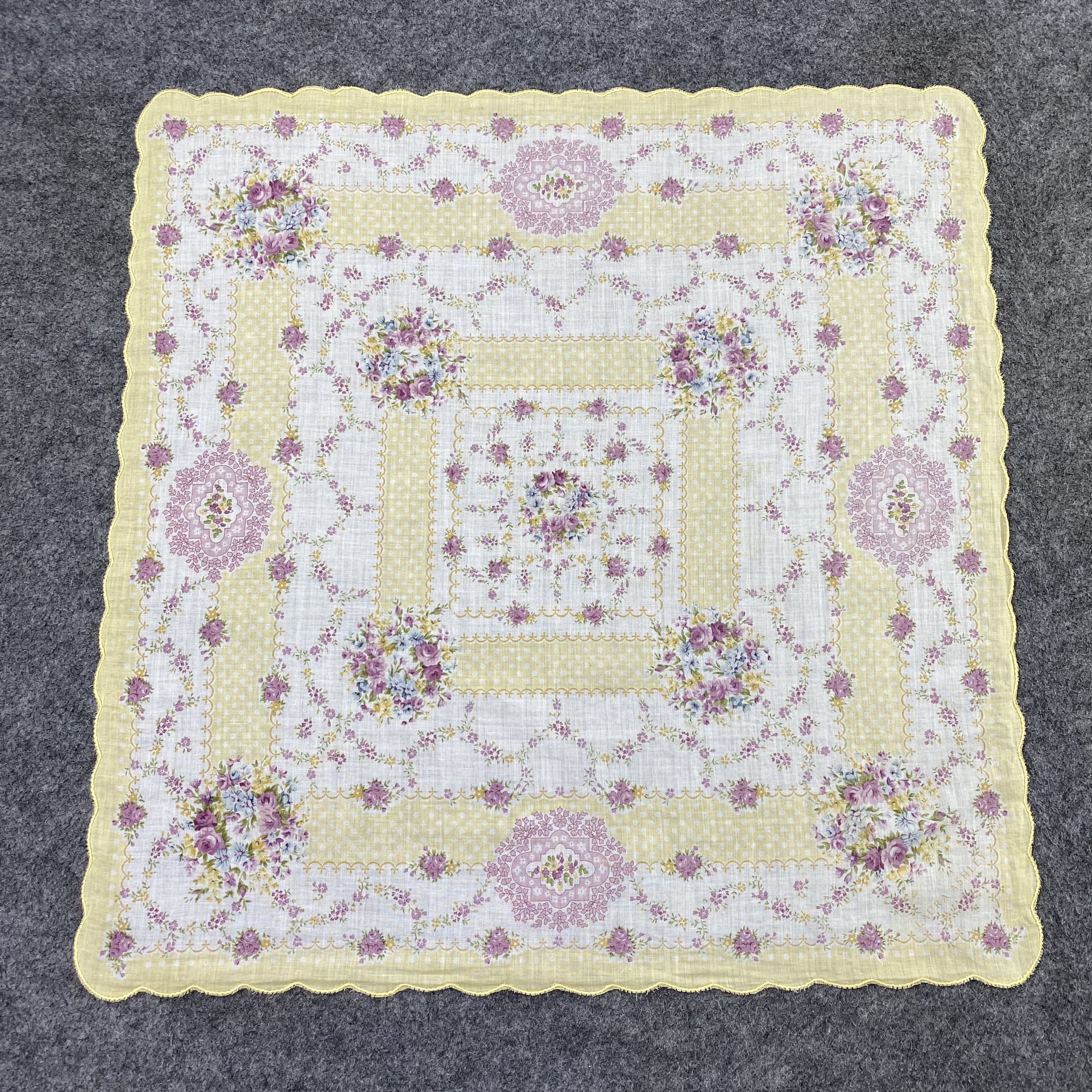 Laura Ashley Laura Ashley Handkerchief Neckerchief Bandana-B2007 Size ONE SIZE - 3 Thumbnail