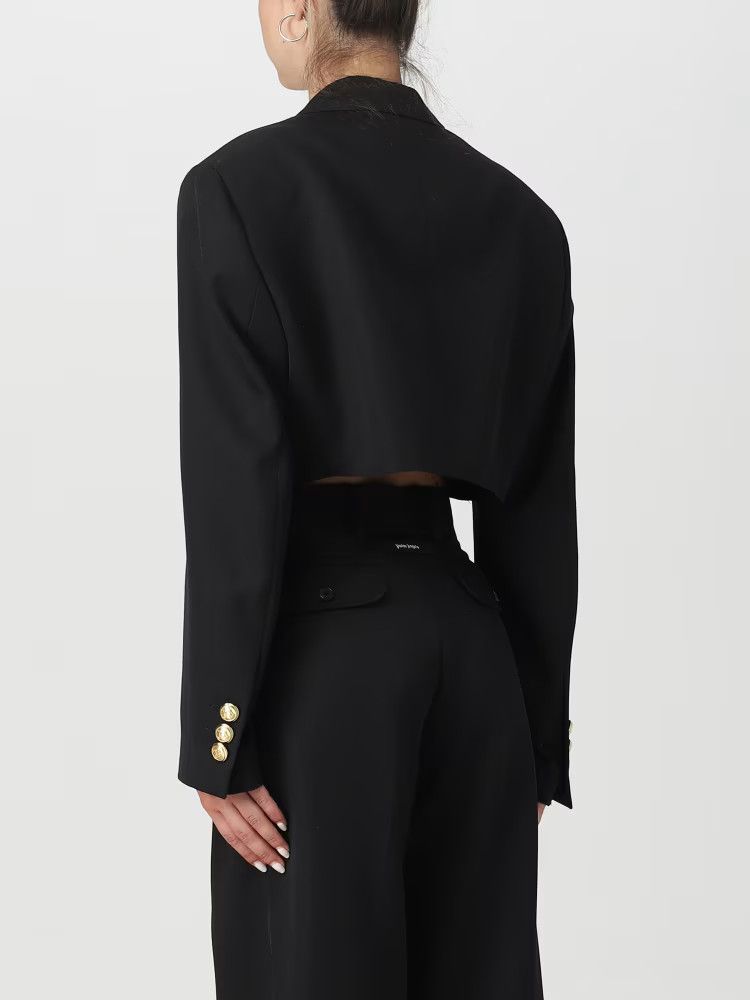 Palm Angels o1y1125 Blazer in Black Size M / US 6-8 / IT 42-44 - 3 Thumbnail