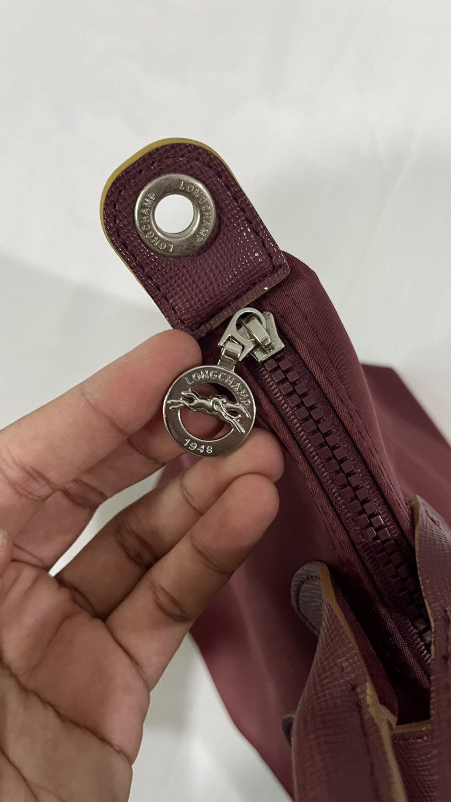 Longchamp Longchamp Modele Depose Maroon Size ONE SIZE - 3 Thumbnail