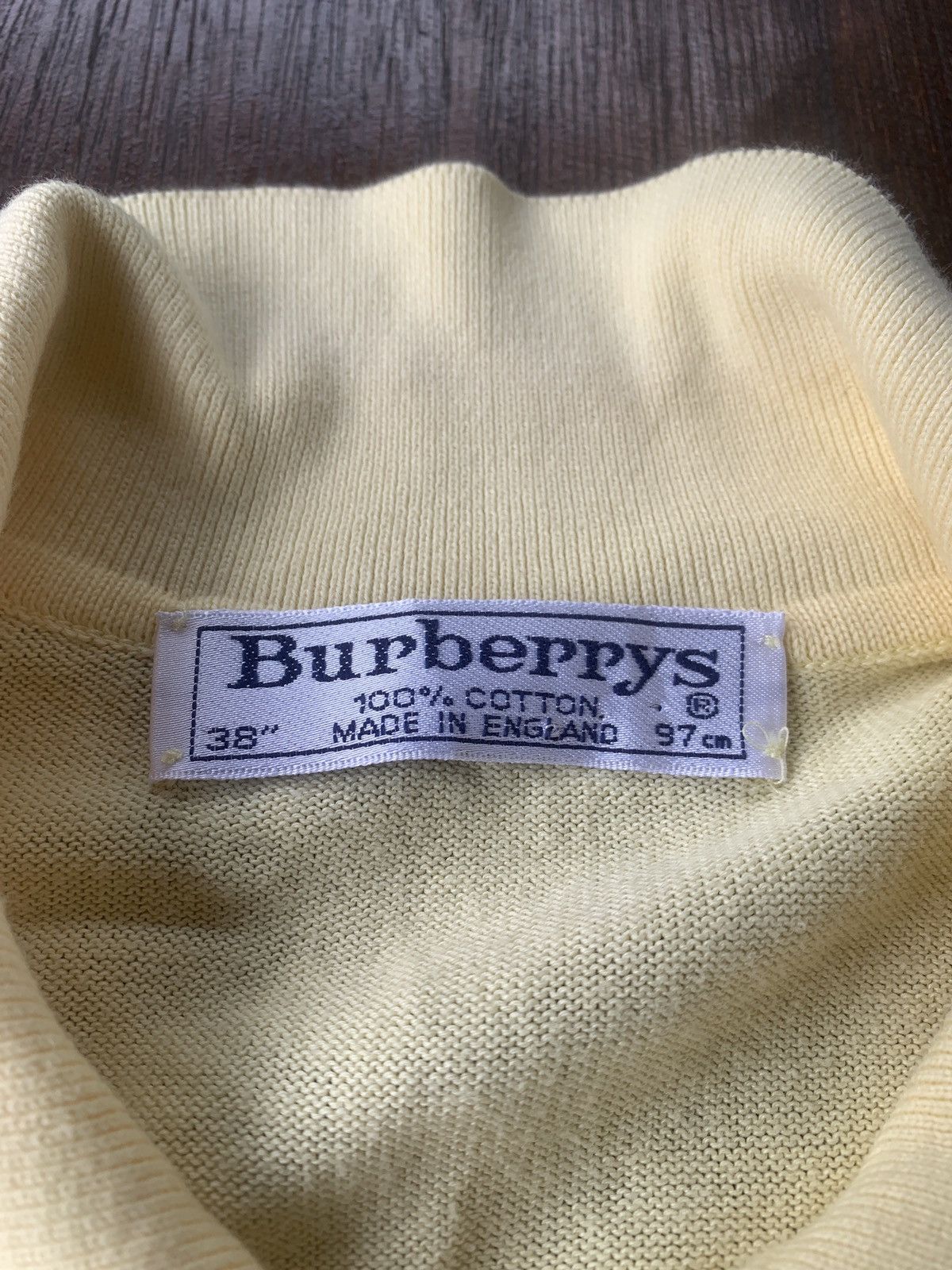 Burberry × Vintage Vintage Burberry England knitted buttons up blouse Size M / US 6-8 / IT 42-44 - 3 Thumbnail
