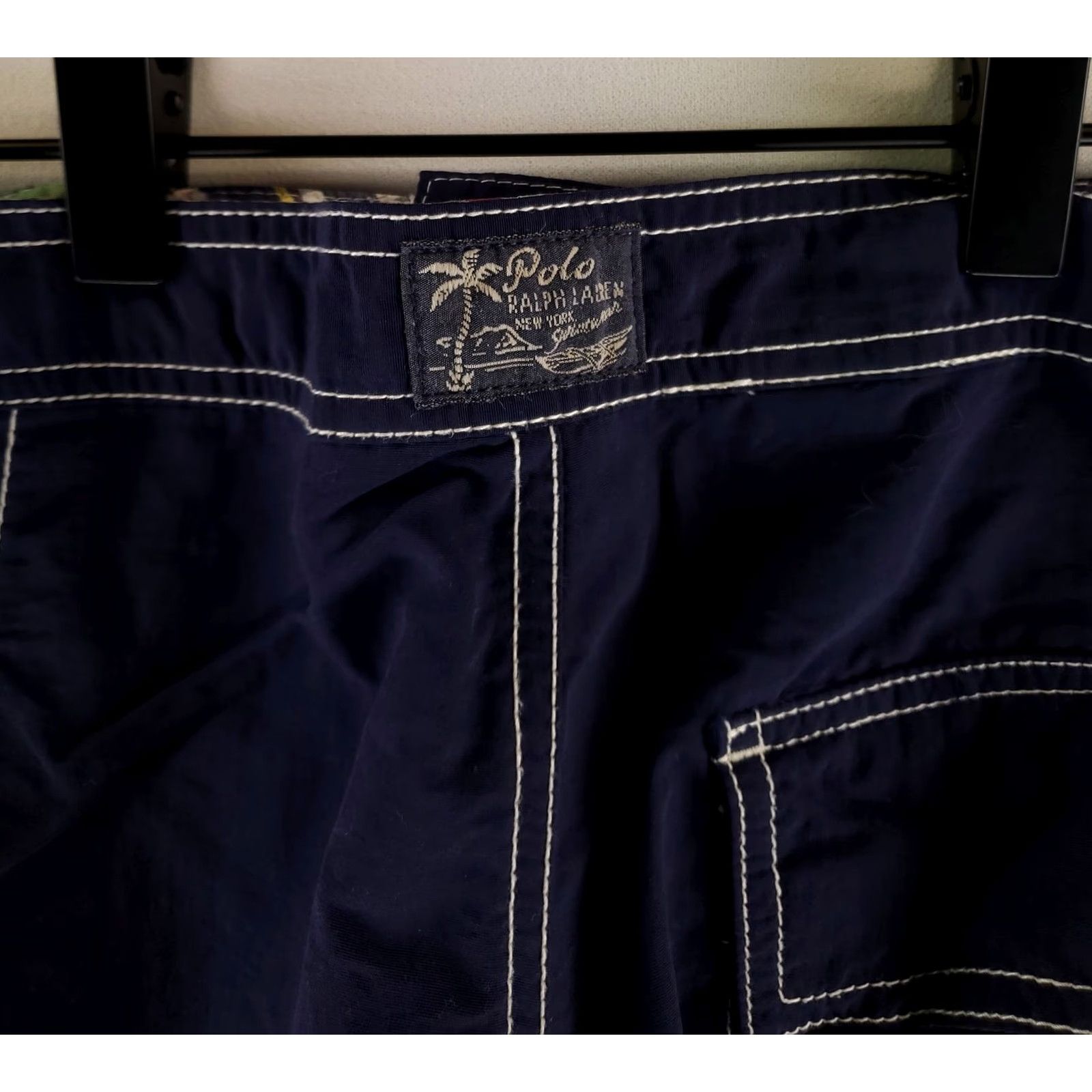 Polo Ralph Lauren Polo Ralph Lauren VTG Board Shorts Blue Mens 36 Board Shorts 36x10 Actual Mens Blue VTG Polo Ralph Lauren Size US M / EU 48-50 / 2 - 4 Thumbnail
