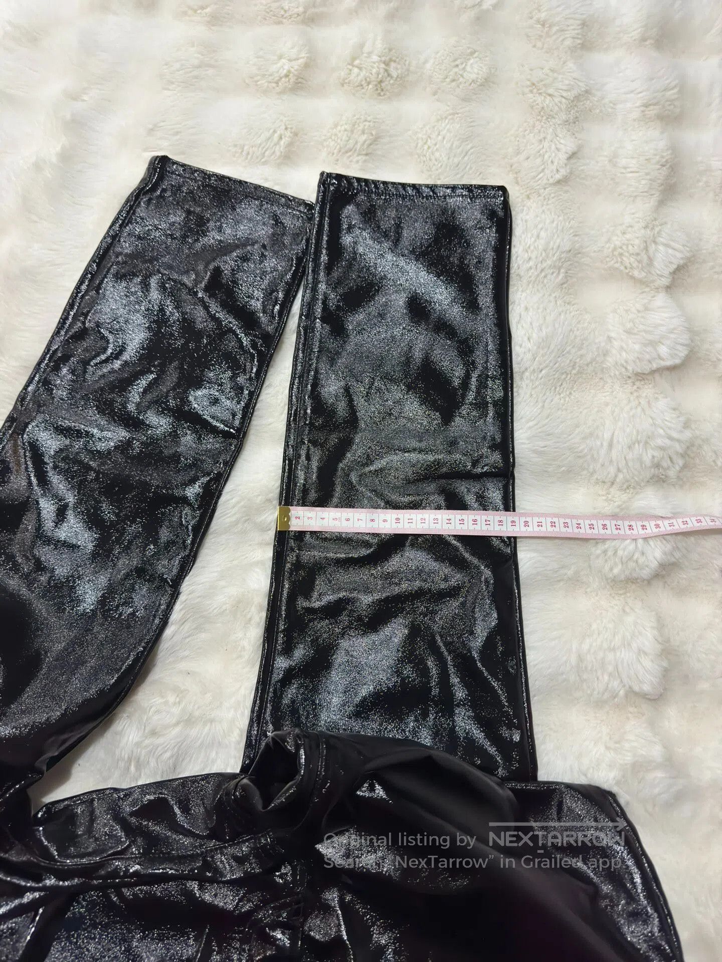 Saint Laurent Paris Saint Laurent Paris Lacquered Denim Pants| Size US 32 / EU 48 - 8 Thumbnail