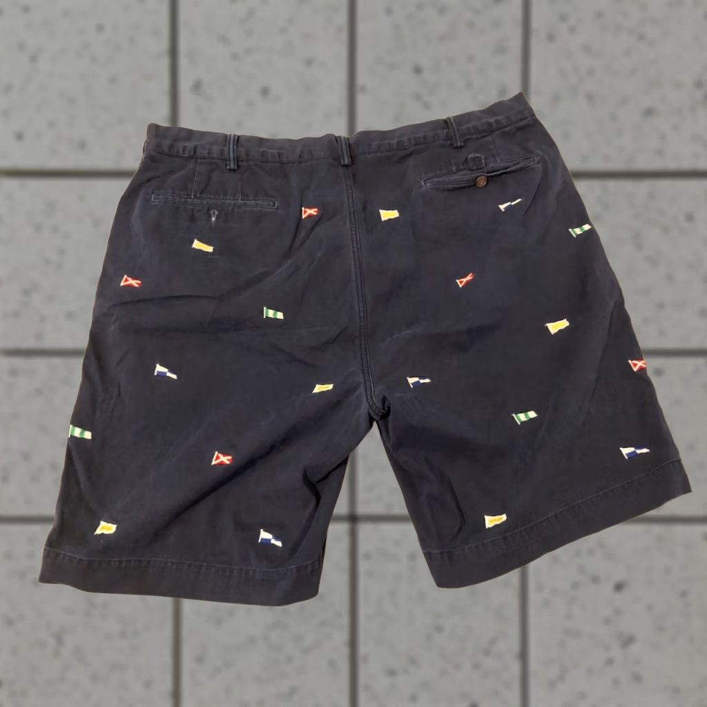 Polo Ralph Lauren Polo Ralph Lauren Navy Blue Cotton Chino Stretch Shorts Mens 42 Khaki Size US XL / EU 56 / 4 - 1 Thumbnail