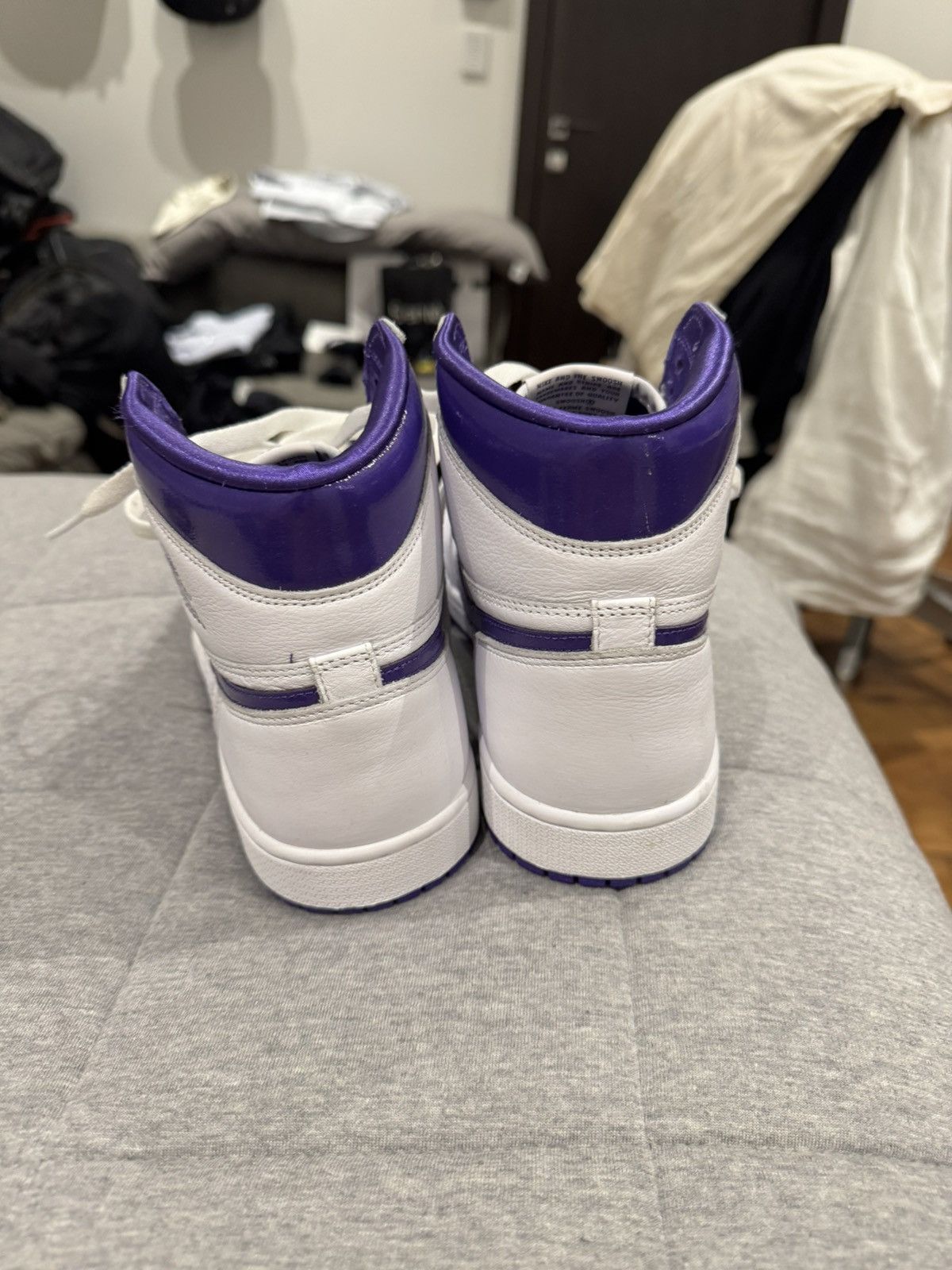 Jordan Brand × Nike AIR JORDAN 1 “COURT PURPLE” Size US 10.5 / EU 43-44 - 2 Thumbnail