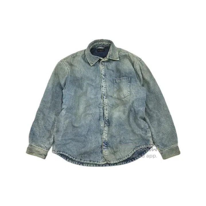 Balenciaga Balenciaga Blue Vintage Pocket Collar Jacket. Size US XS / EU 42 / 0 - 2 Thumbnail