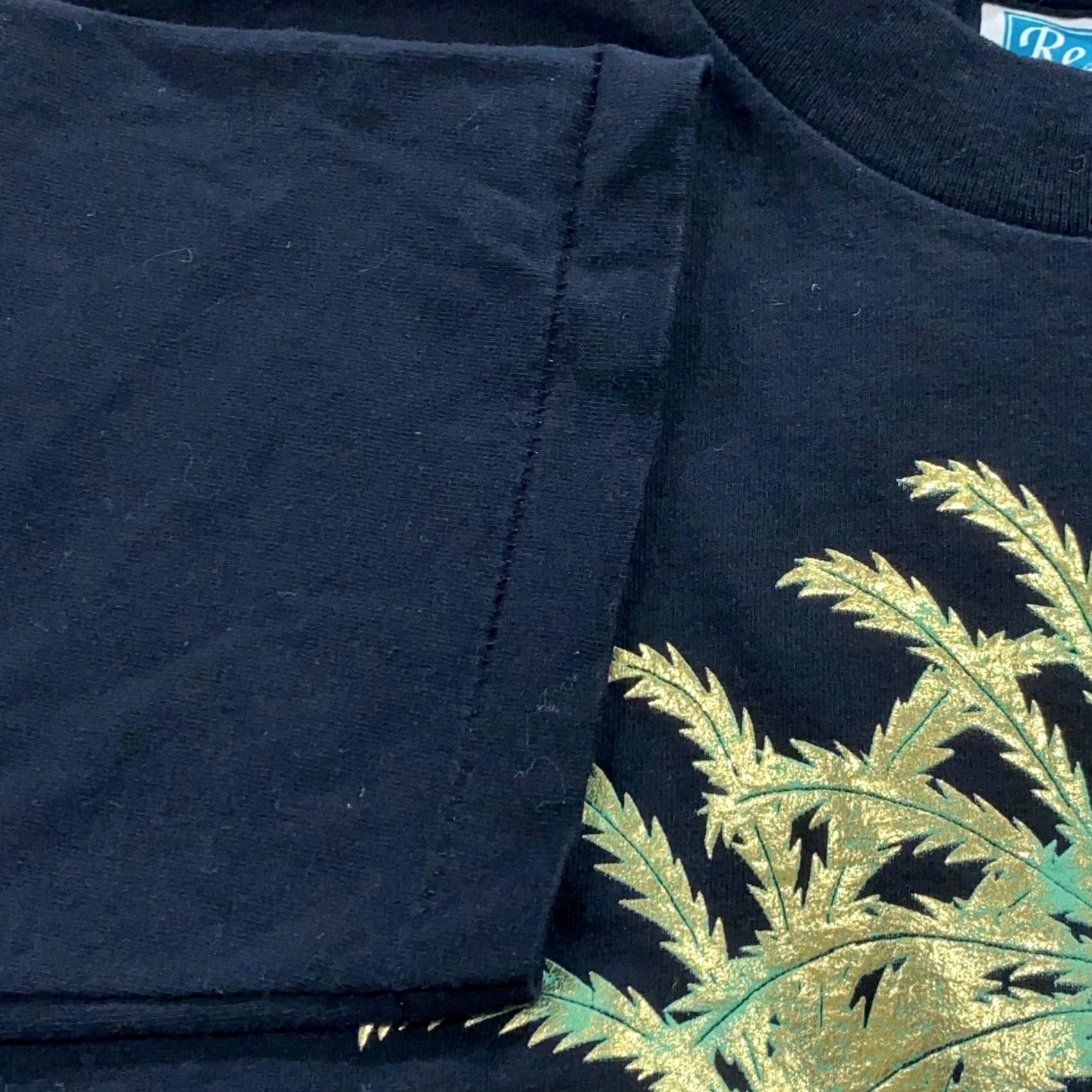 Vintage VINTAGE Las Vegas Palm Tree T-Shirt SMALL Mens Black 90s 80s Surf Beach Vacation Shirt Size US S / EU 44-46 / 1 - 4 Thumbnail