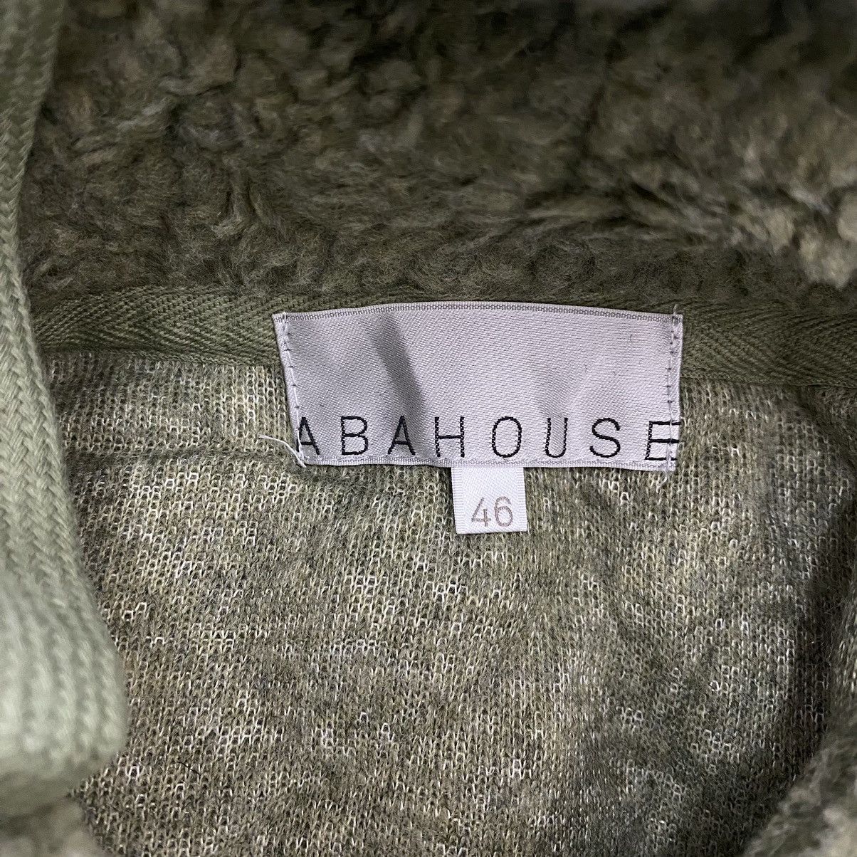 ABAHOUSE ABAHOUSE Japanese Brand Deep Pile Sherpa Plain Khaki Hoodie Size US L / EU 52-54 / 3 - 5 Thumbnail