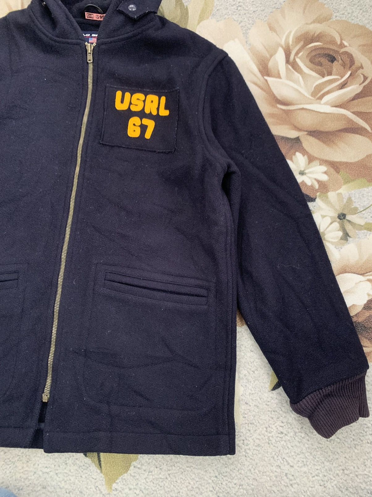 Ralph Lauren Polo Sport Ralph Lauren USRL 67 Wool Jacket Hoodie Size US M / EU 48-50 / 2 - 4 Thumbnail