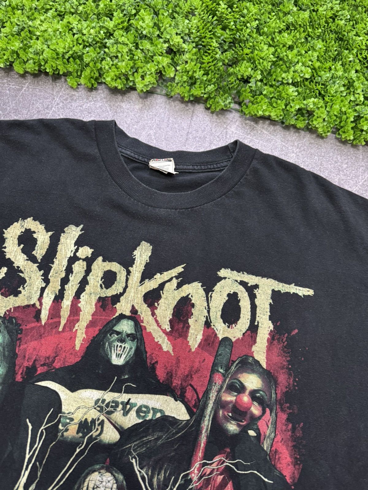 Band Tees Vintage y2k Slipknot 2010 T-Shirt rock band tee siz L y2k Size US L / EU 52-54 / 3 - 8 Thumbnail