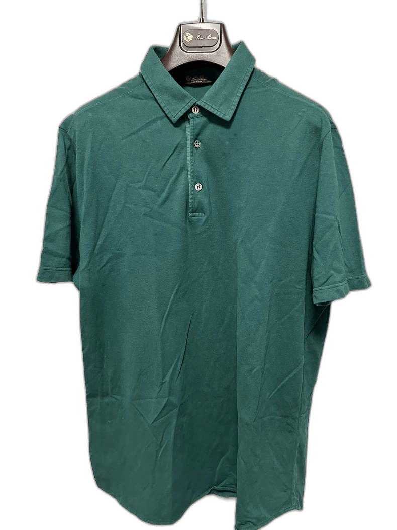 Loro Piana Loro Piana Classic Short Sleeve Polo Size US XXL / EU 58 / 5 - 1 Thumbnail