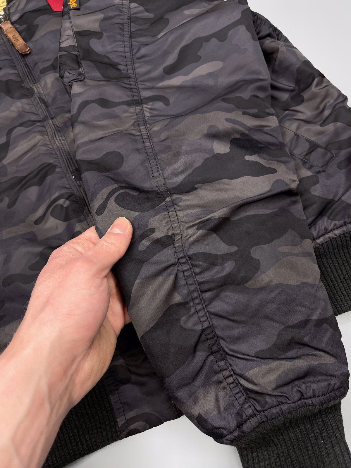 Alpha Industries Vintage Y2k Alpha Industries Bomber Jacket MA-2 Size US XL / EU 56 / 4 - 10 Thumbnail