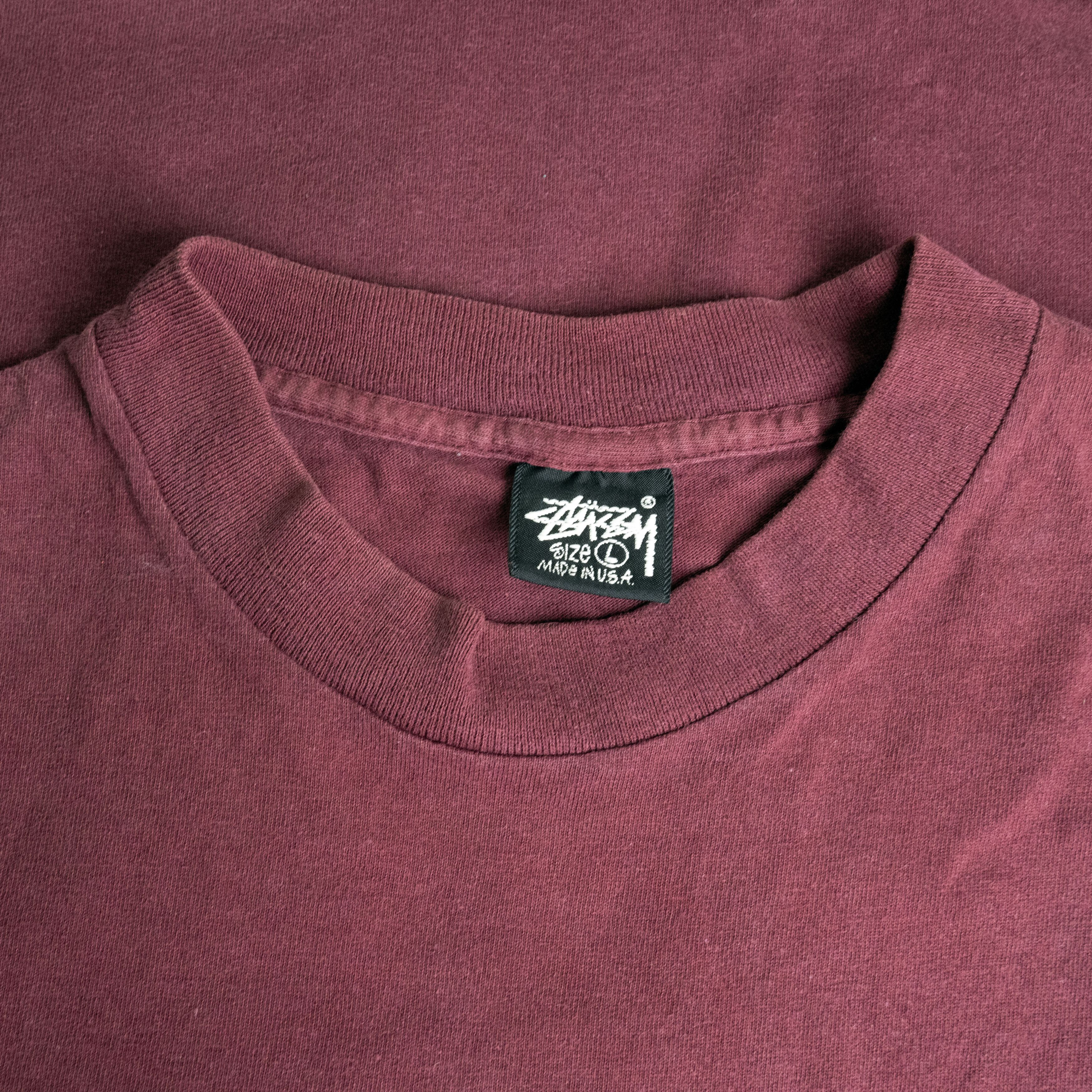 Stussy Vintage 1990's Stussy Star Tee Shirt Size US L / EU 52-54 / 3 - 3 Thumbnail