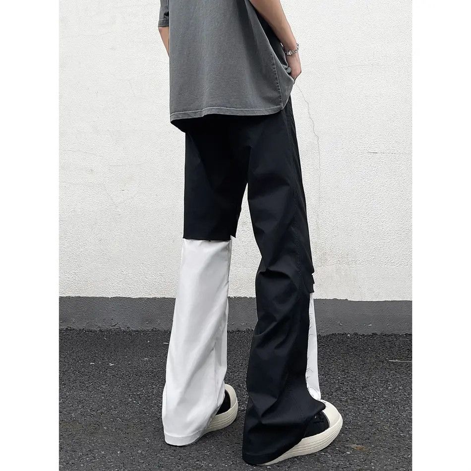 Japanese Brand × Jean Retro hip-hop straight leg micro flared jeans Size US 30 / EU 46 - 4 Thumbnail