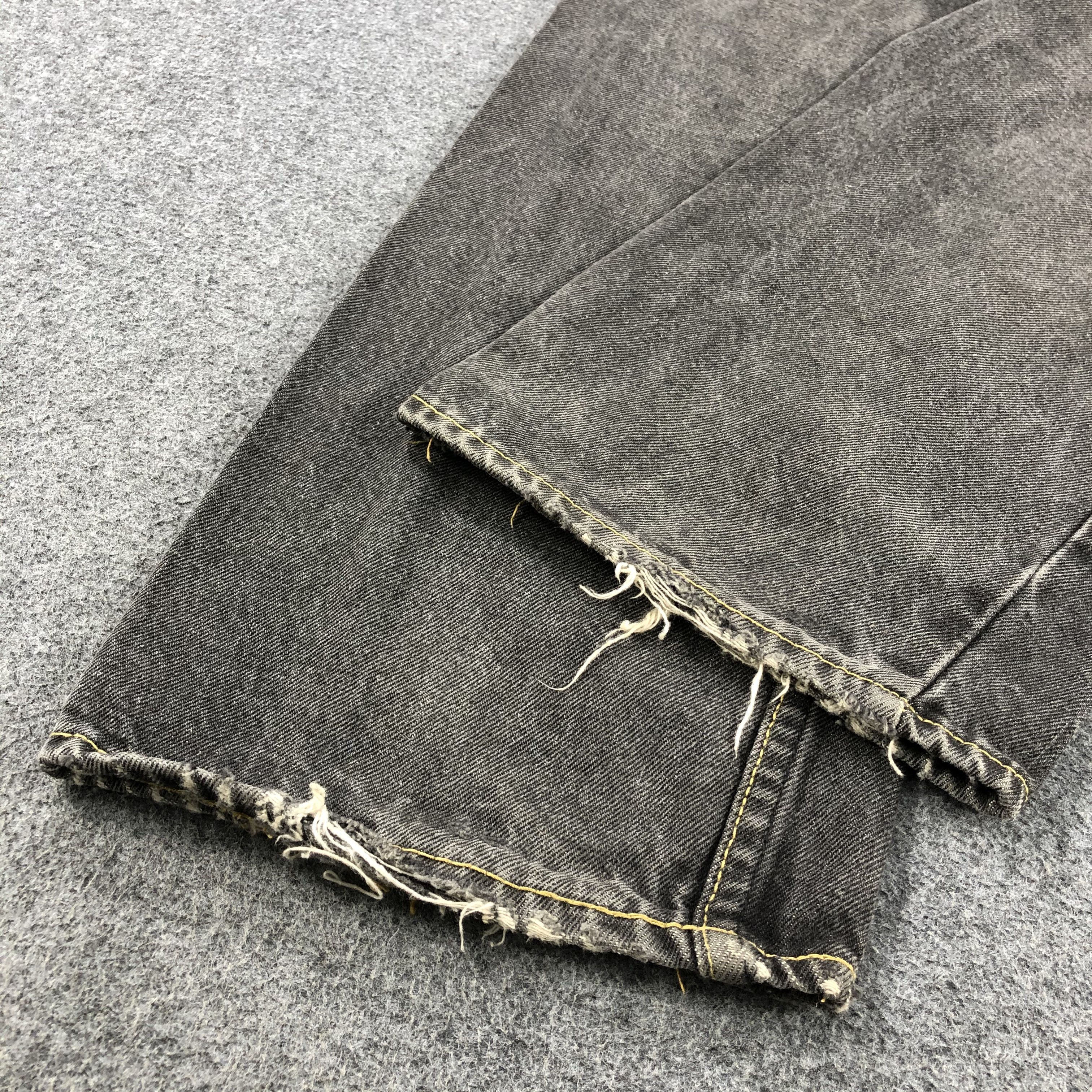 Levi's Vintage 90s Distress Levis 501 Earth Tone Jeans-JM1587 Size US 38 / EU 54 - 5 Thumbnail