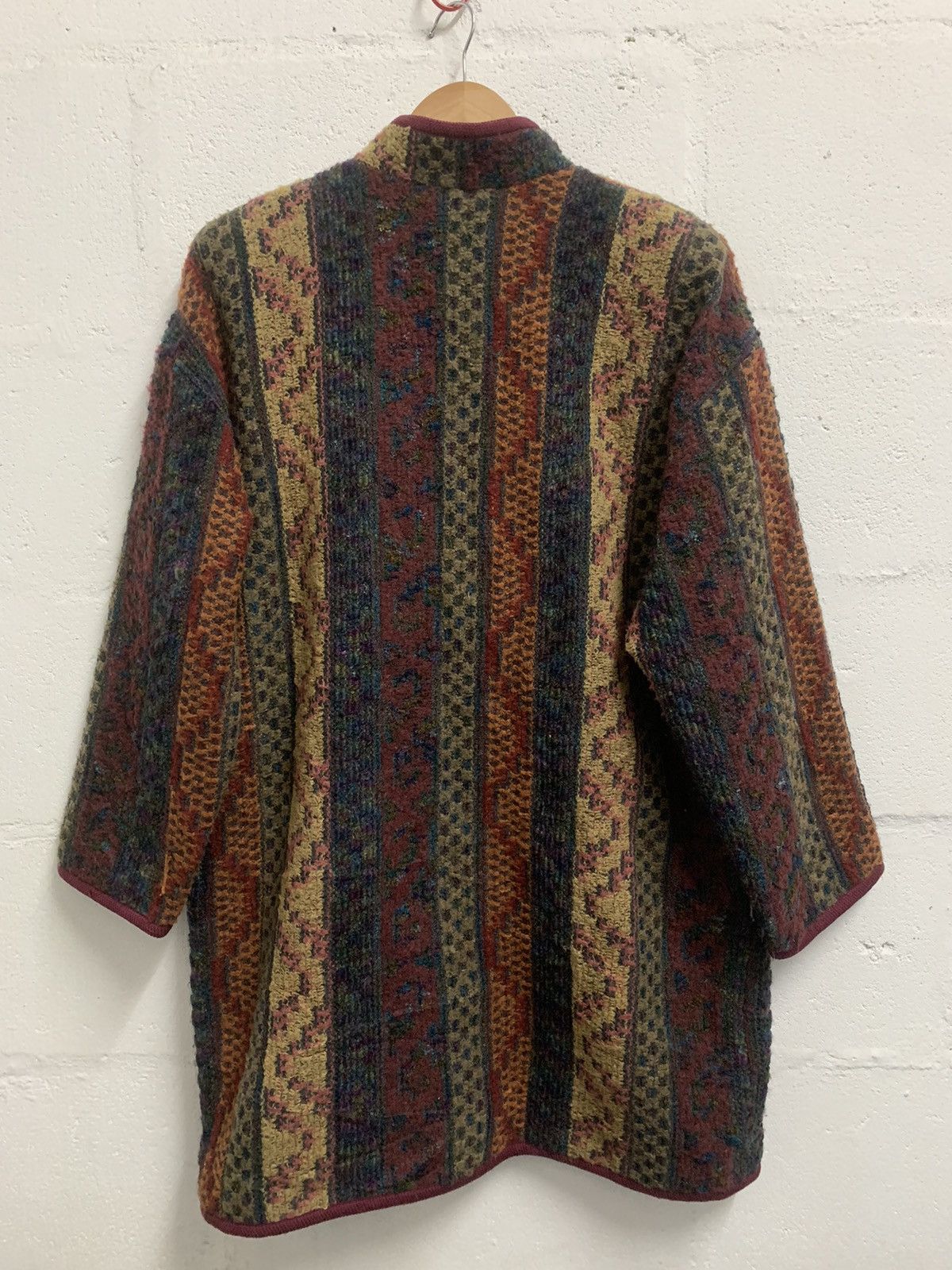 Japanese Brand × Vintage Vintage Givy Multicolour Coogi Style Knitwear Wool Size US XL / EU 56 / 4 - 3 Thumbnail
