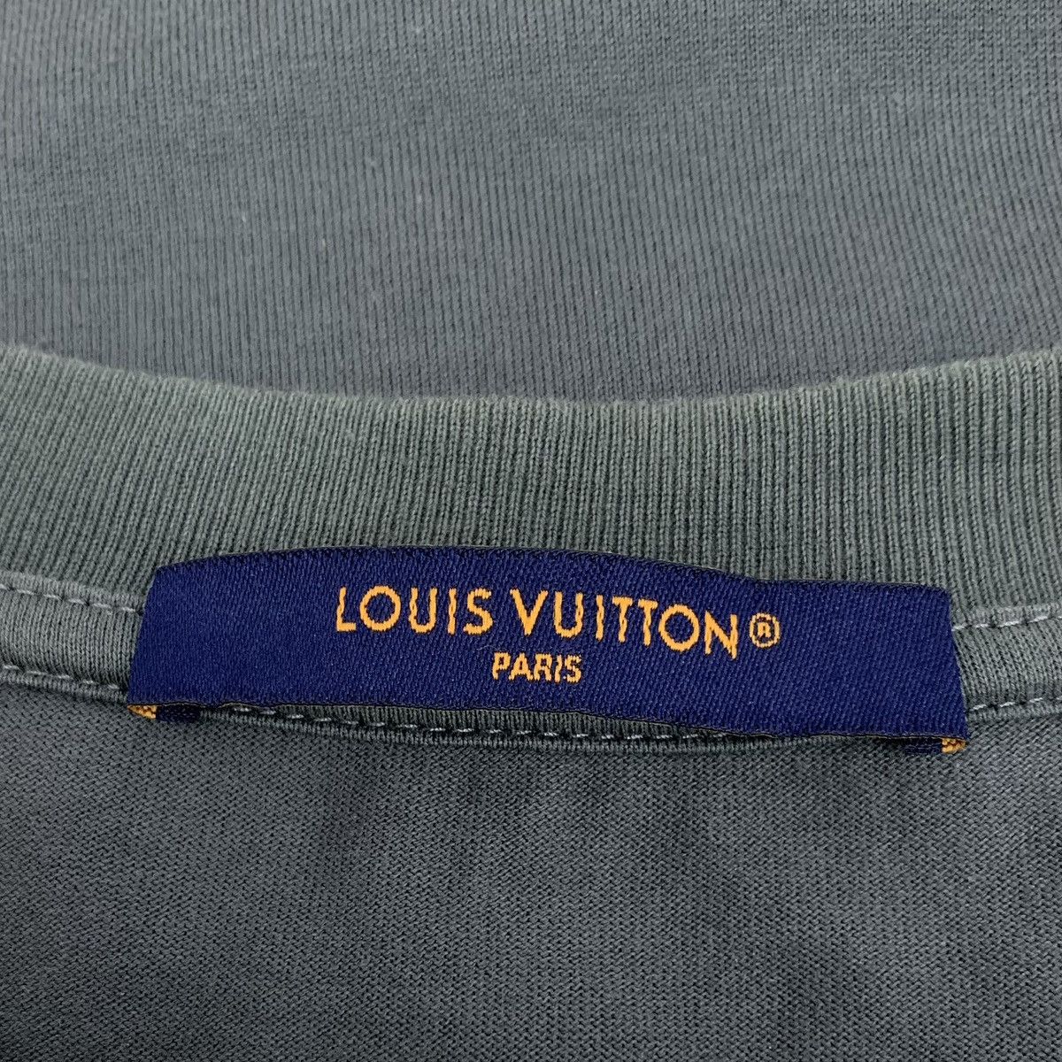 Louis Vuitton Louis Vuitton 24 Green Logo Cotton Short Sleeve T-Shirt Size US XL / EU 56 / 4 - 6 Thumbnail