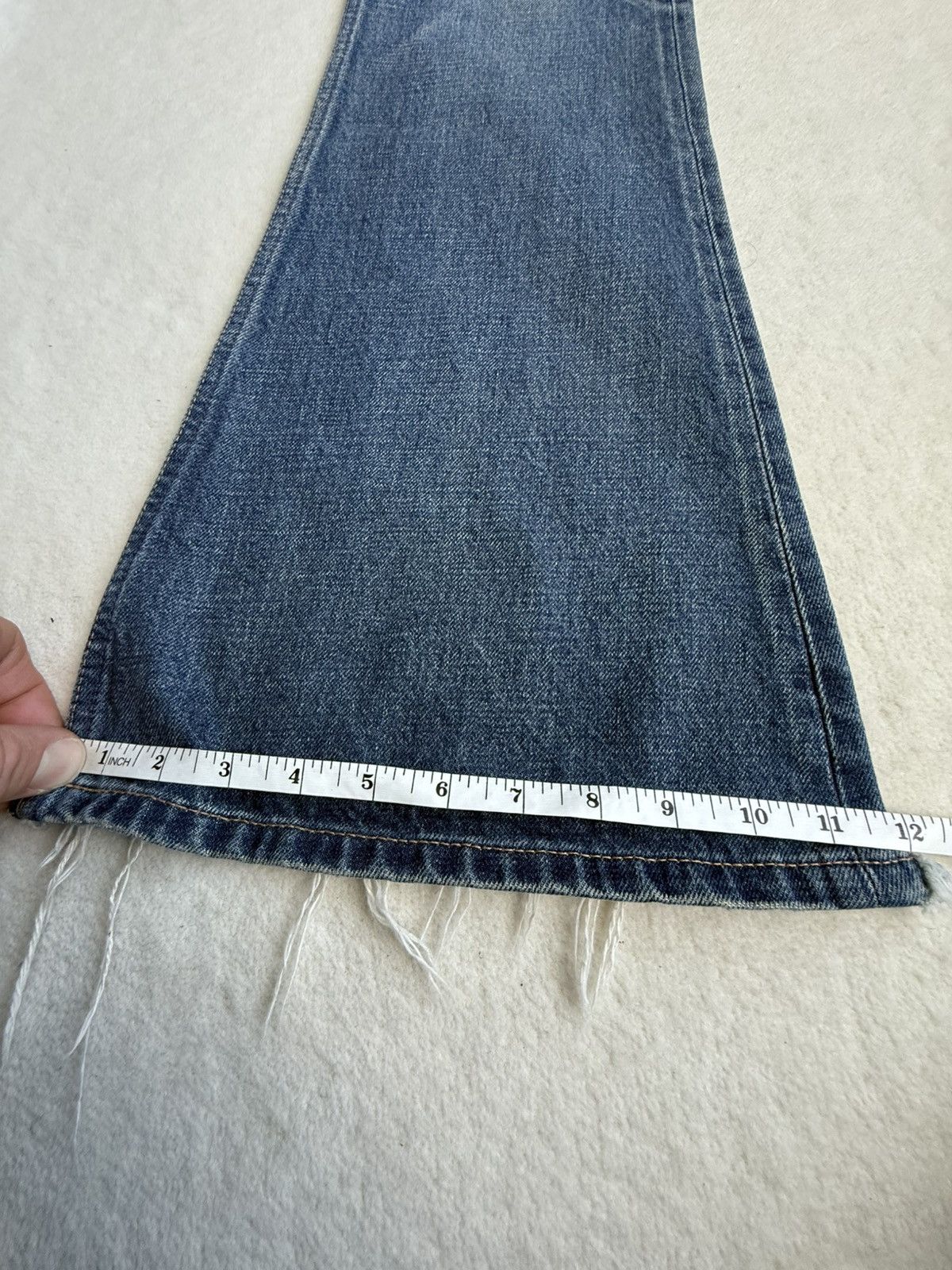 Celine SS24 Grail Celine Marco Union wash Kendrick flares jeans Size US 27 - 10 Thumbnail