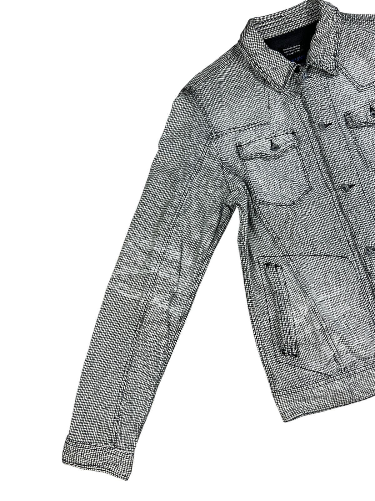 Japanese Brand × Nicole Club Nicole Club For Men Houndstooth Trucker Jacket Size US M / EU 48-50 / 2 - 6 Thumbnail